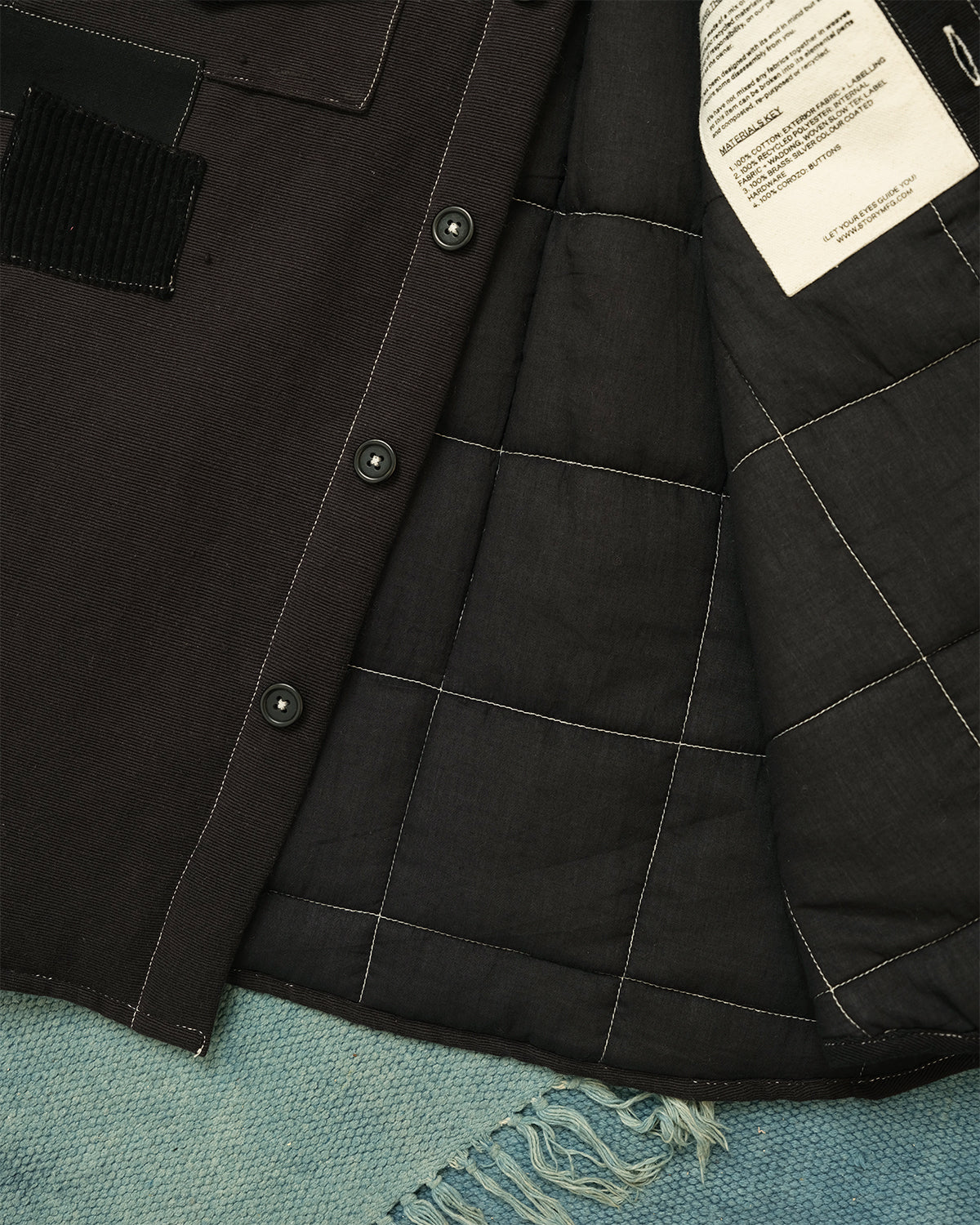 Harvest Jacket - Black Scarecrow – Story mfg.