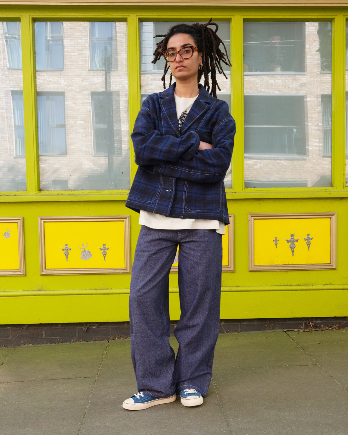 Sundae Jacket - Haze Handloom – Story mfg.