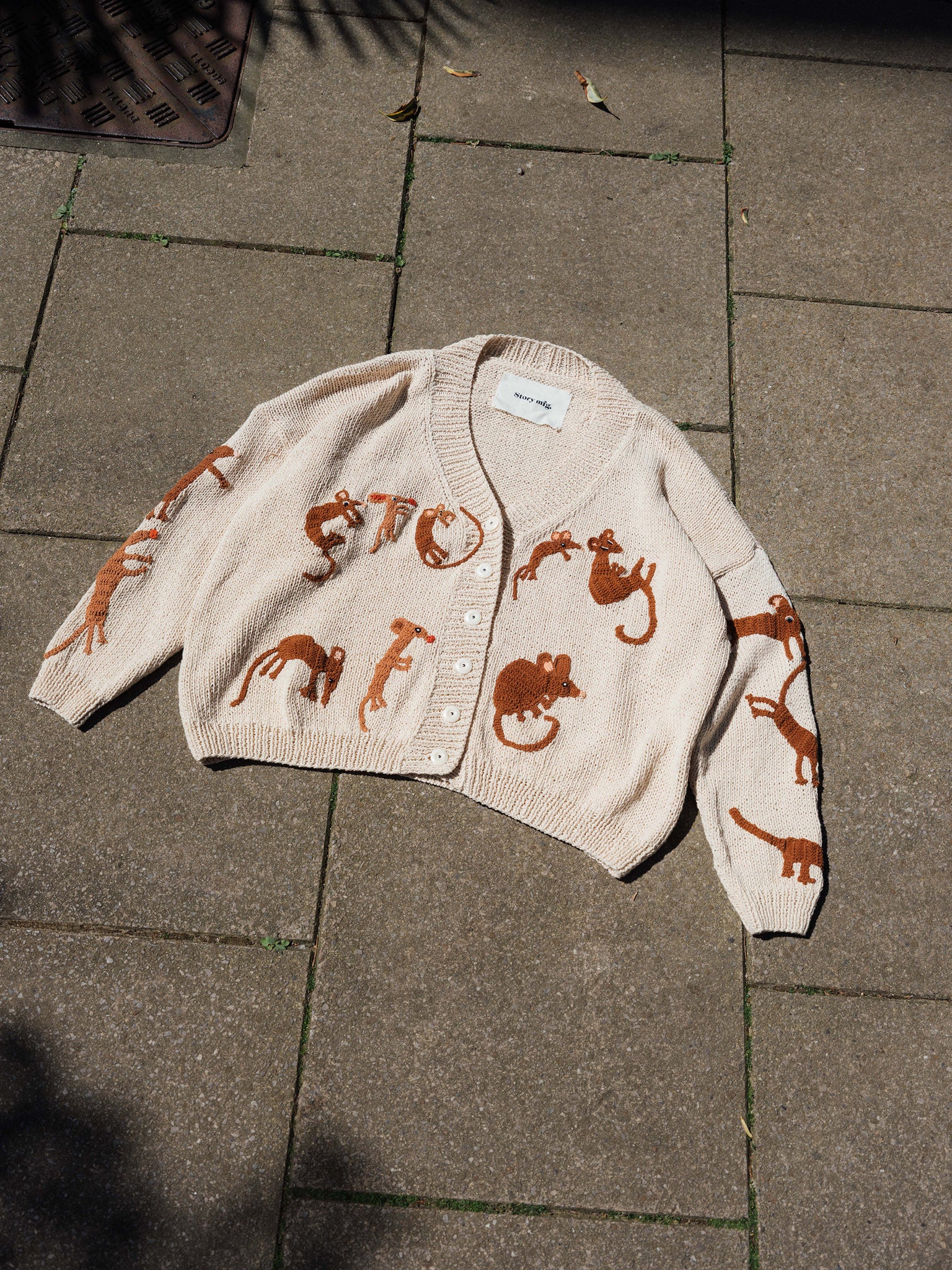 Sunwell Knit Cardigan - Ecru Friends