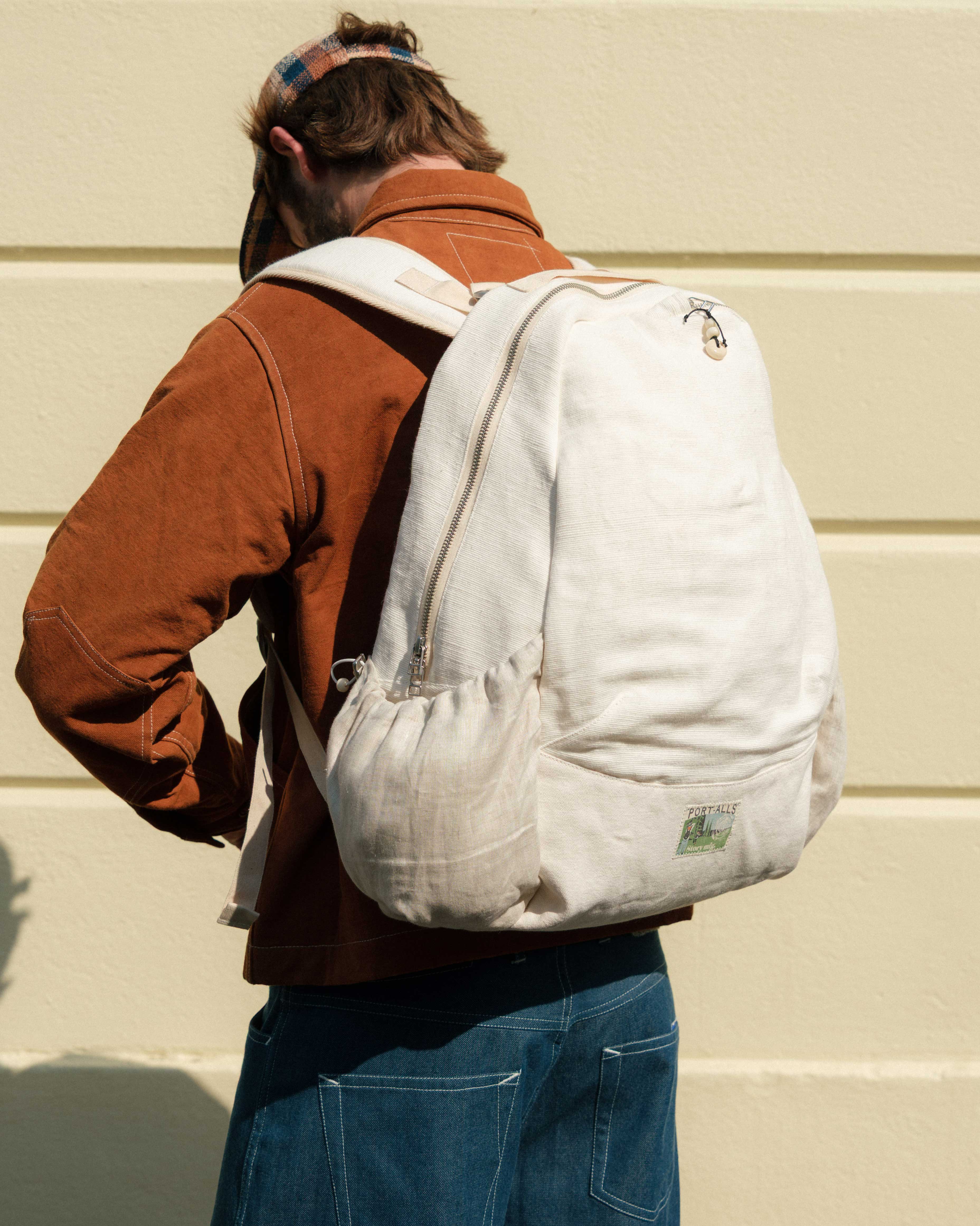 バッグ Story mfg Boulder Backpack Boulder Backpack - Ecru – Story mfg.