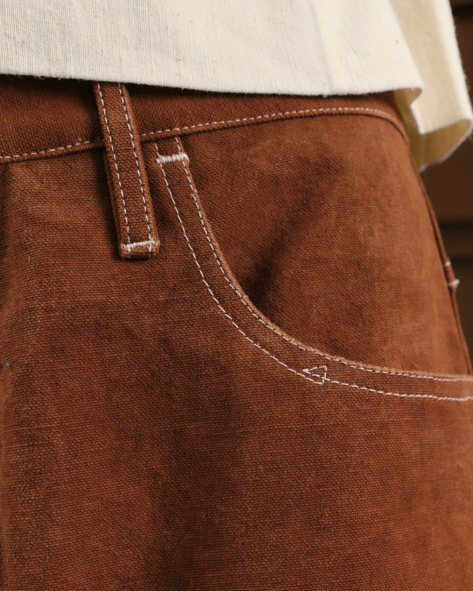 Poetry Pants - Brown Wonky-Wear