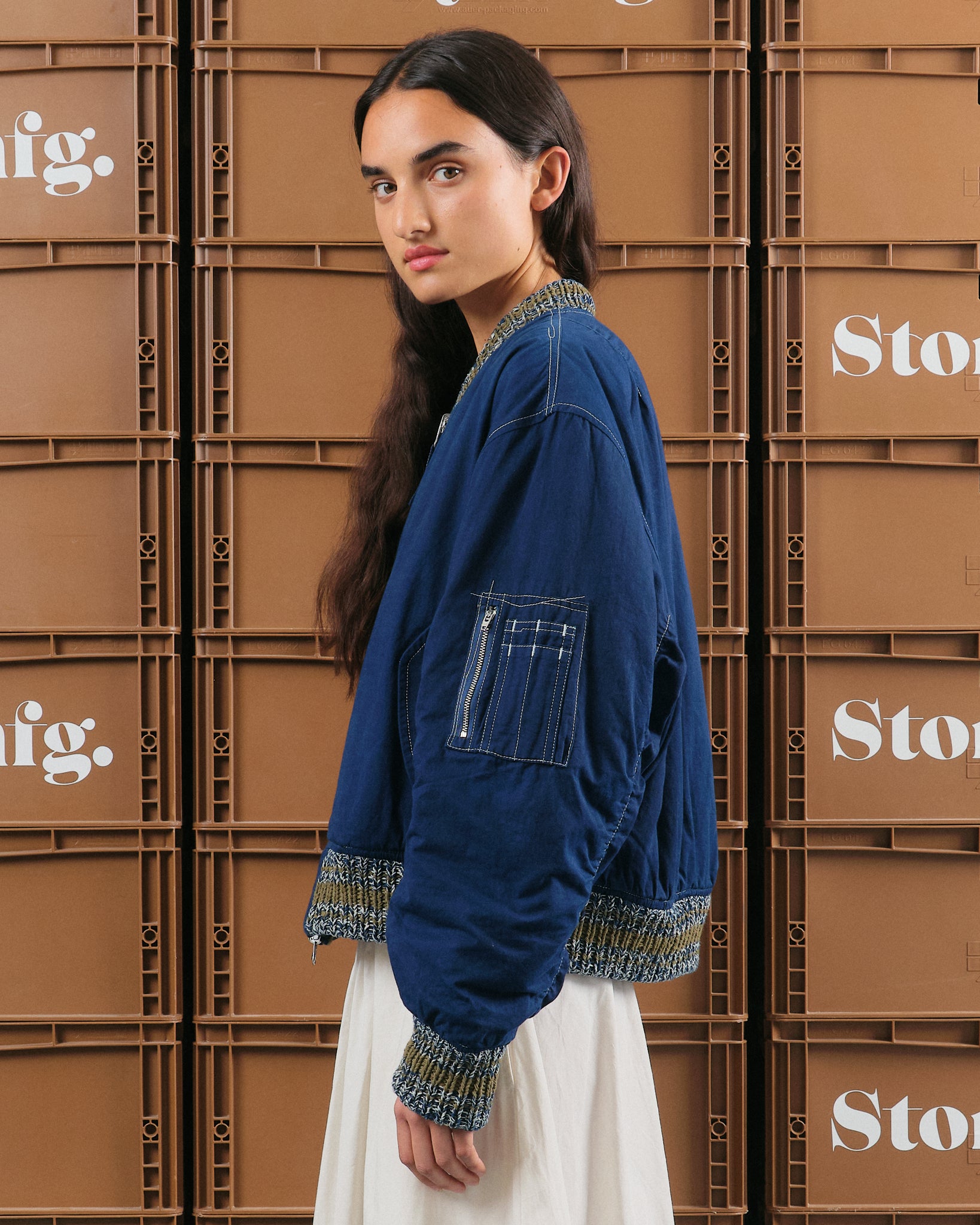 Seed Bomber - Indigo Wonky-Wear