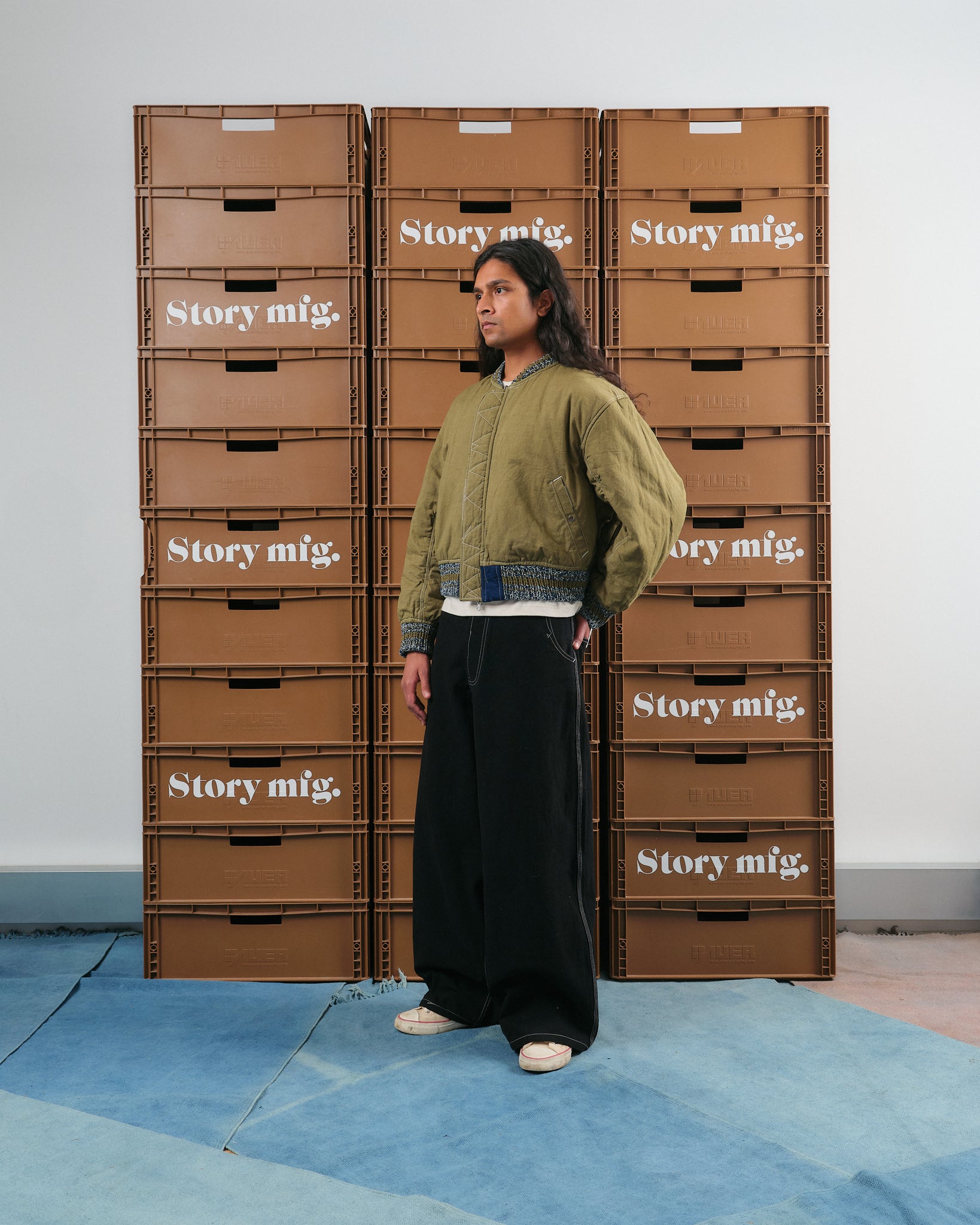 Home Pants - Black Wonky-Wear