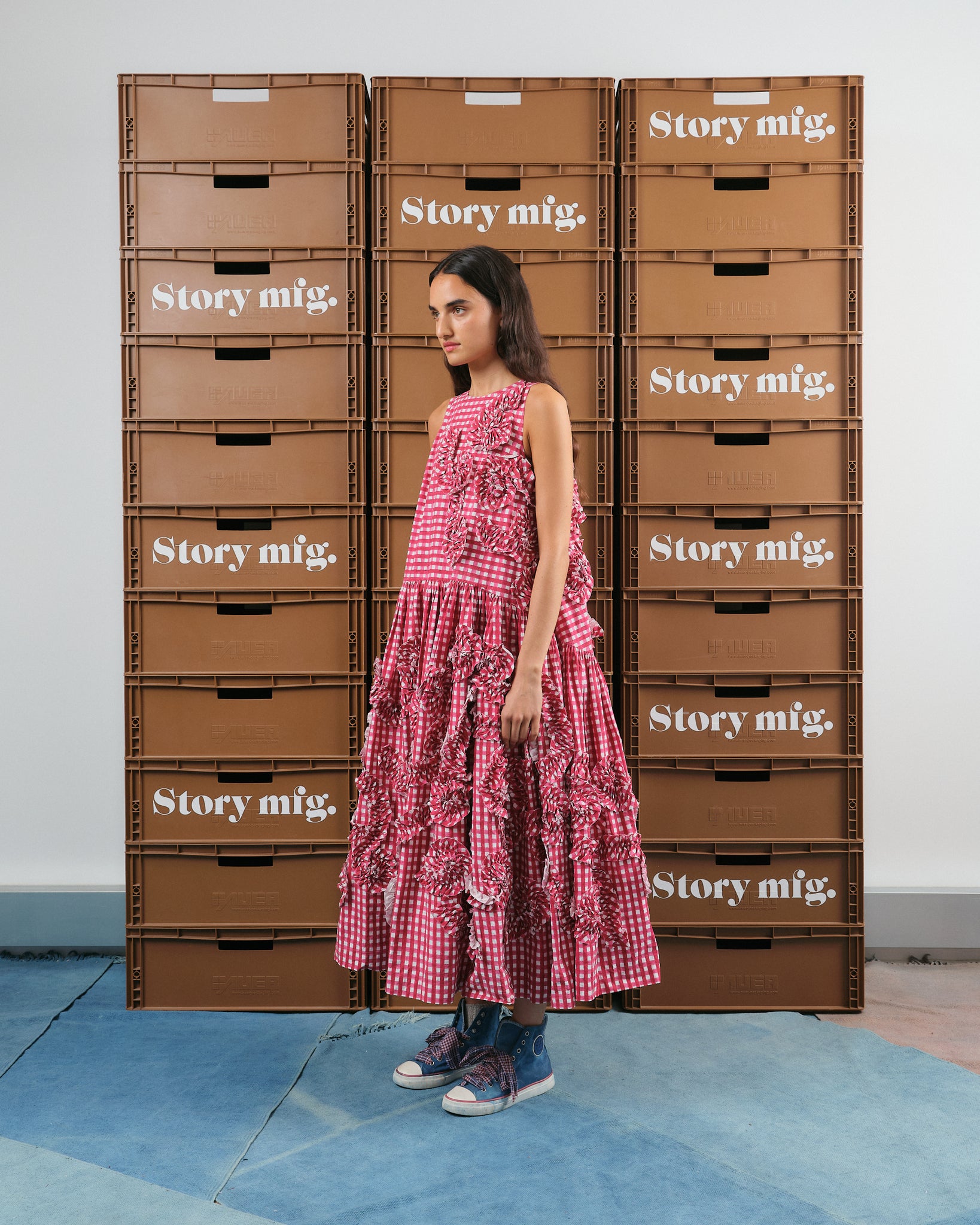 Echo Dress - Red Fossil