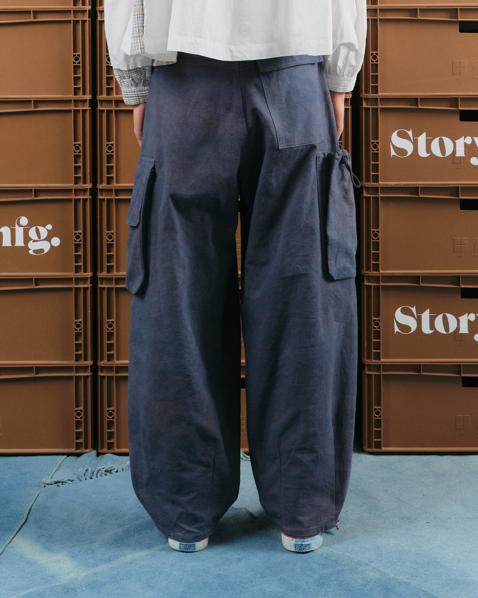 Forager Pants - Purple Slub
