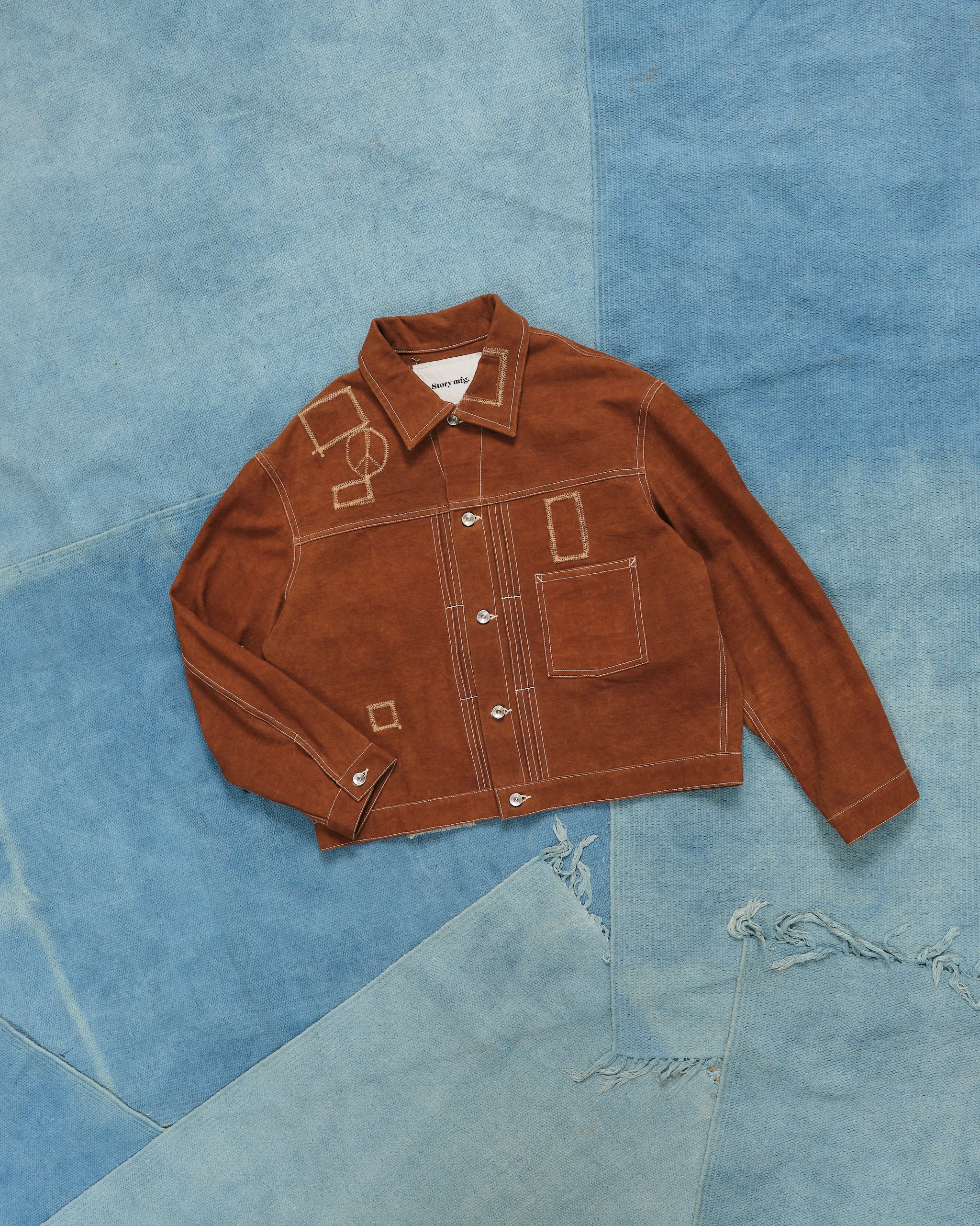 Ever Jacket - Brown Canvas Repair – Story mfg.