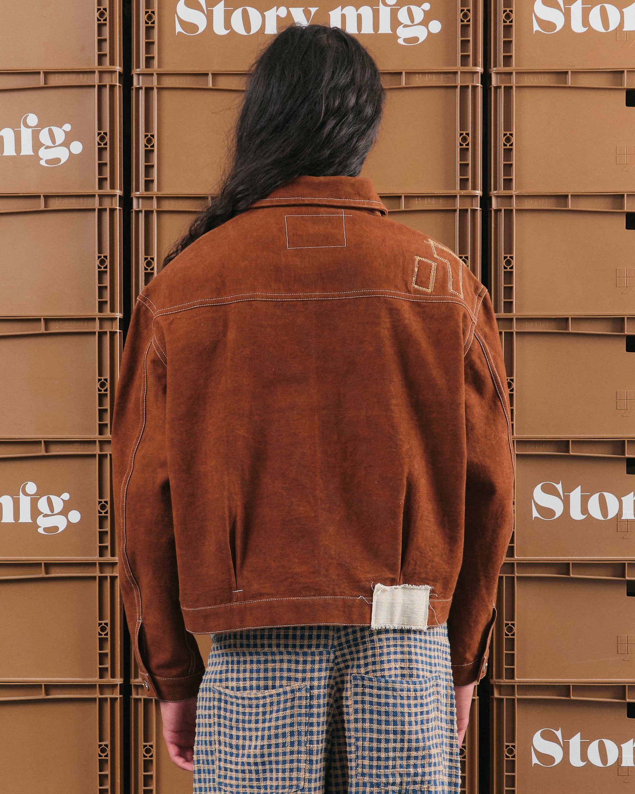 Ever Jacket - Brown Canvas Repair – Story mfg.