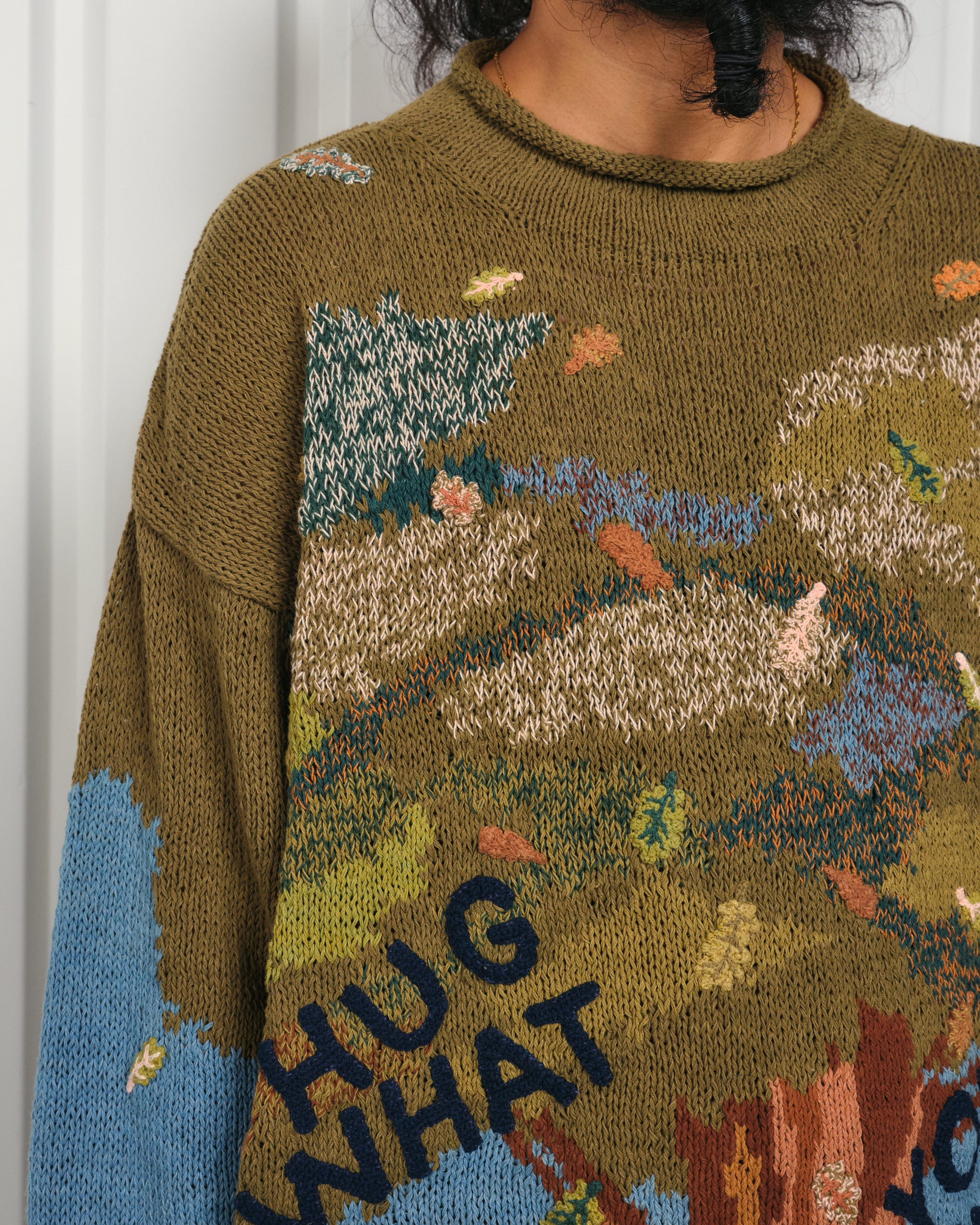 Twinsun Knit Rollneck - Olive Hug What You Love – Story mfg.