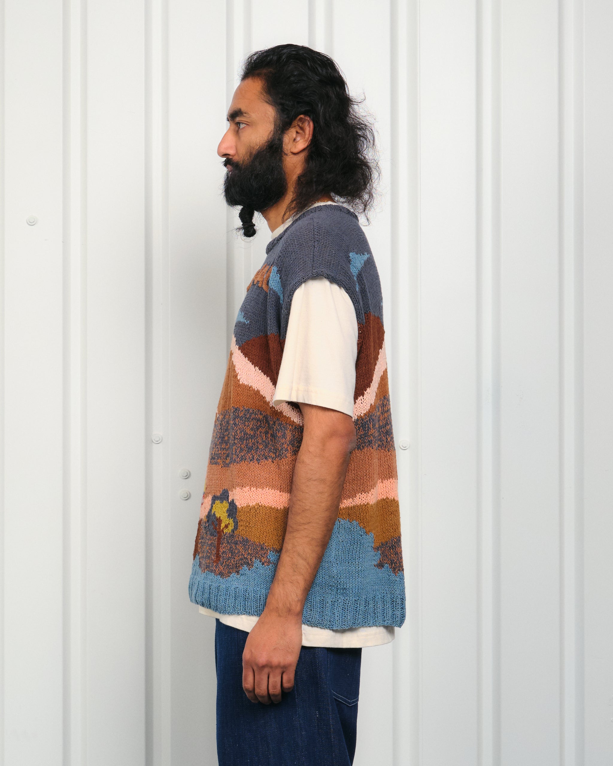 Keeping Knit Vest - Sleeping Hills – Story mfg.
