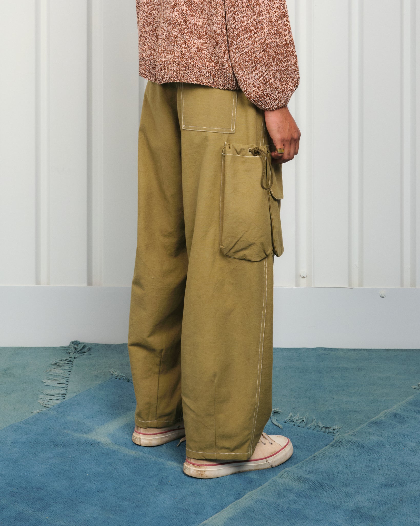 Forager Pants - Olive Contrast Slub – Story mfg.