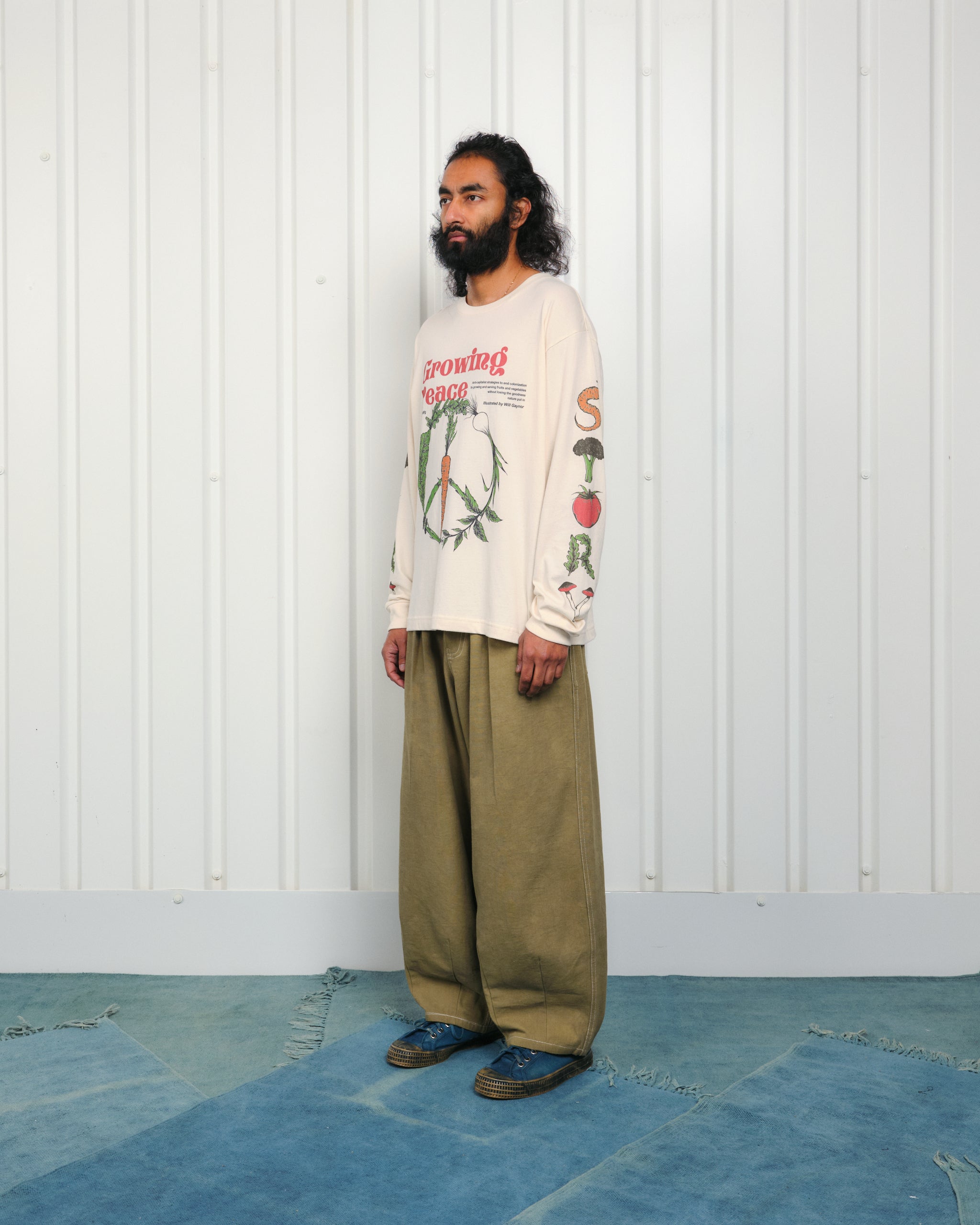 Grateful Tee LS - Growing Peace – Story mfg.
