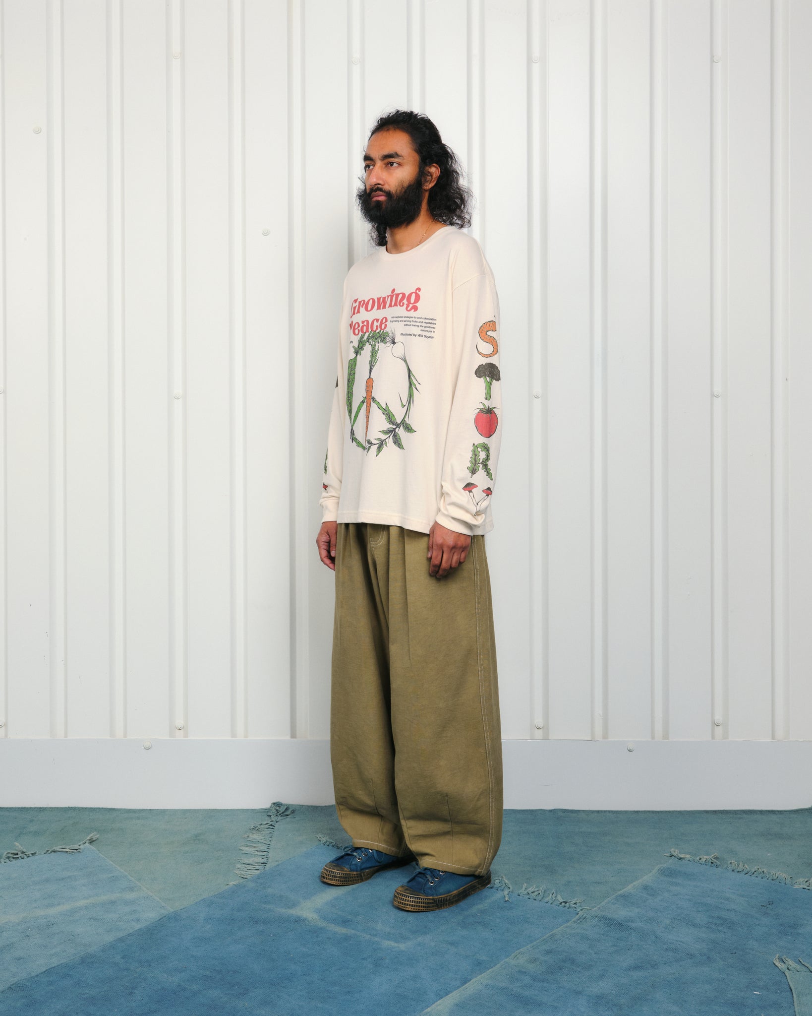Grateful Tee LS - Growing Peace – Story mfg.