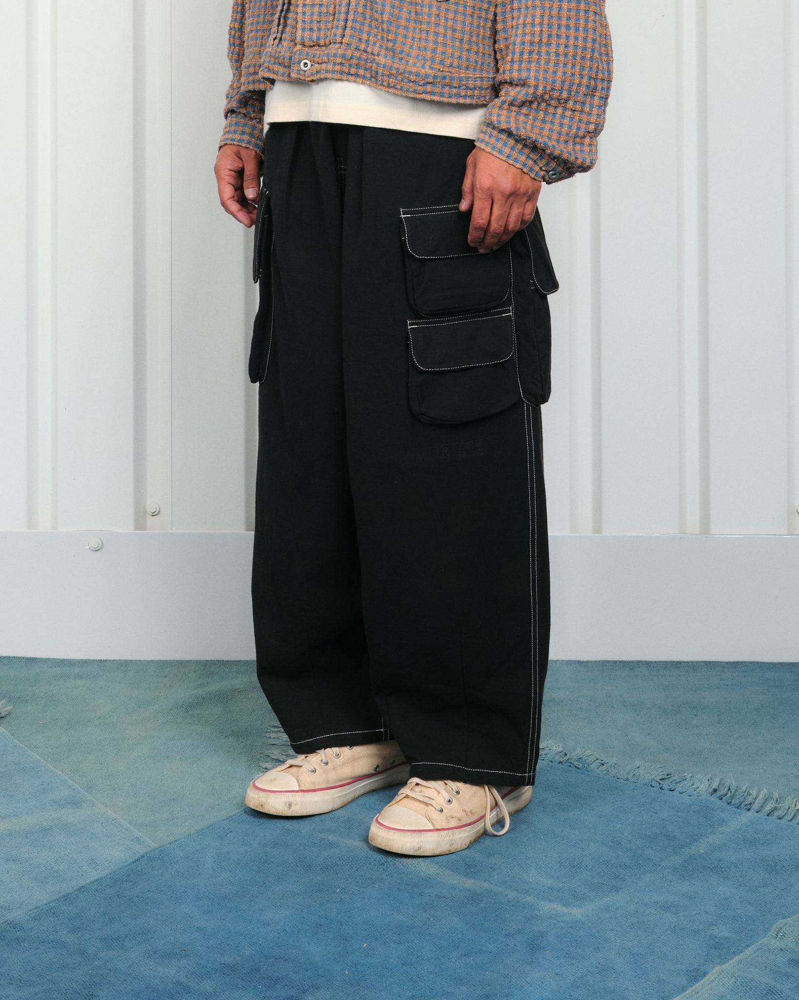 STORY mfg. ストーリーエムエフジー. FORAGER PANTS Forager Pants - Olive Contrast Slub – Story mfg.