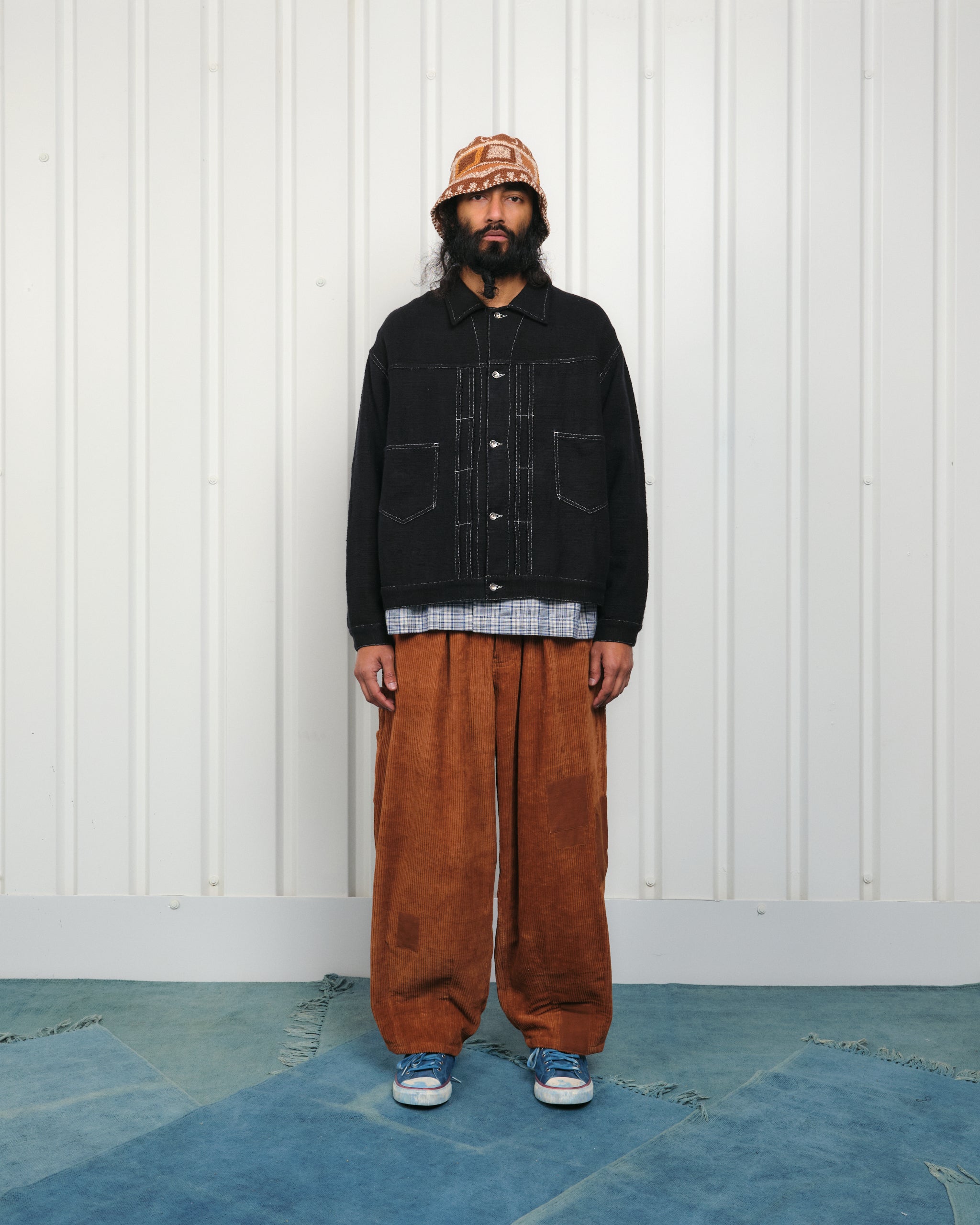 Sundae Jacket - Black Handloom – Story mfg.