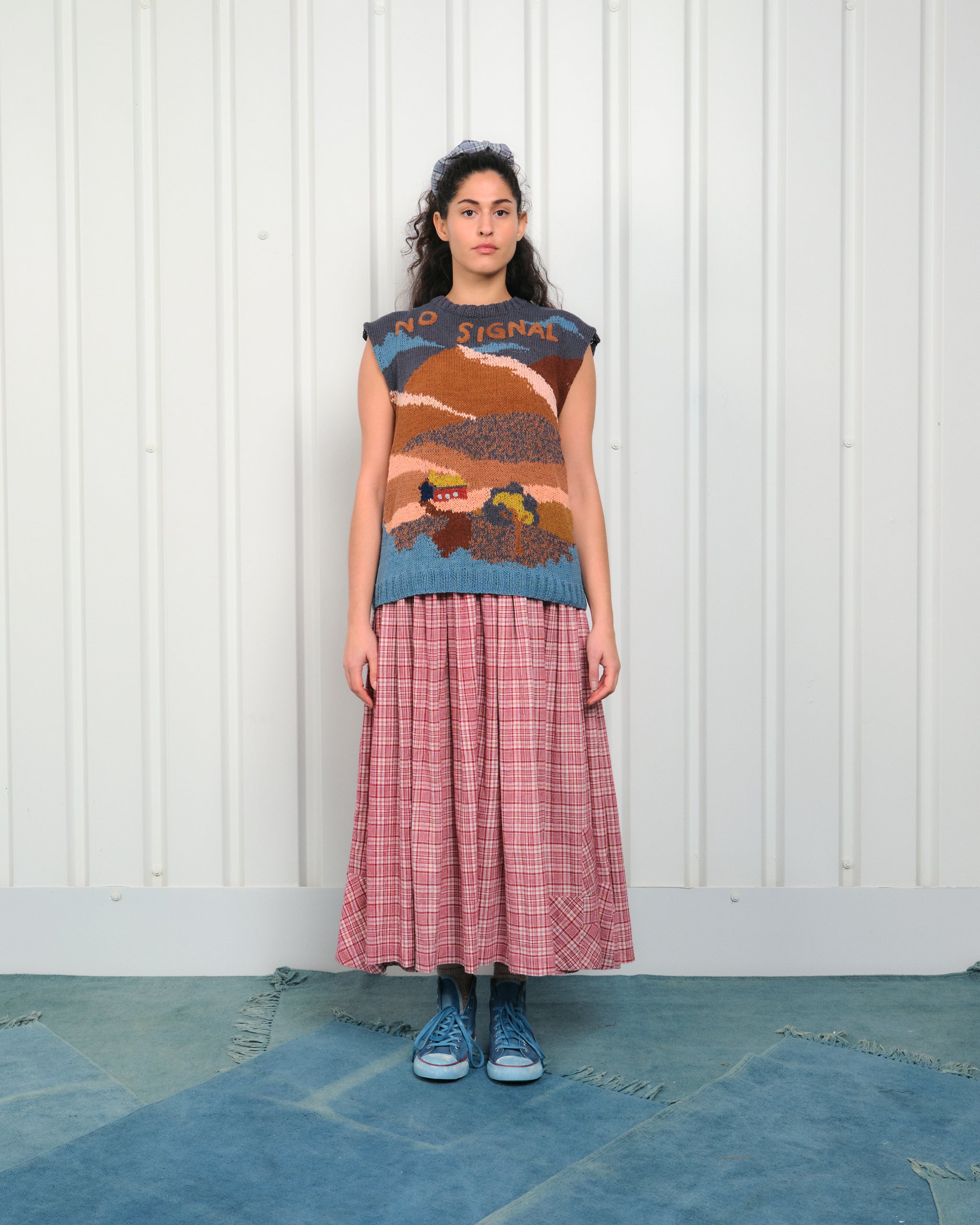story mfg ニットベスト Keeping Knit Vest - Sleeping Hills – Story mfg.