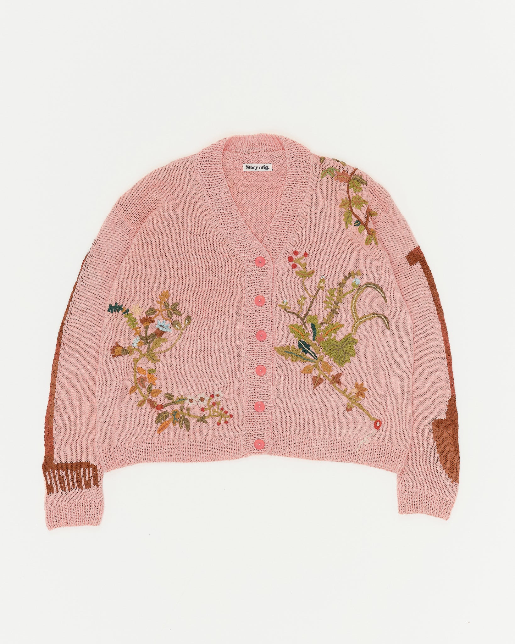 Sunwell Knit Cardigan - Pink Diggin' The Earth