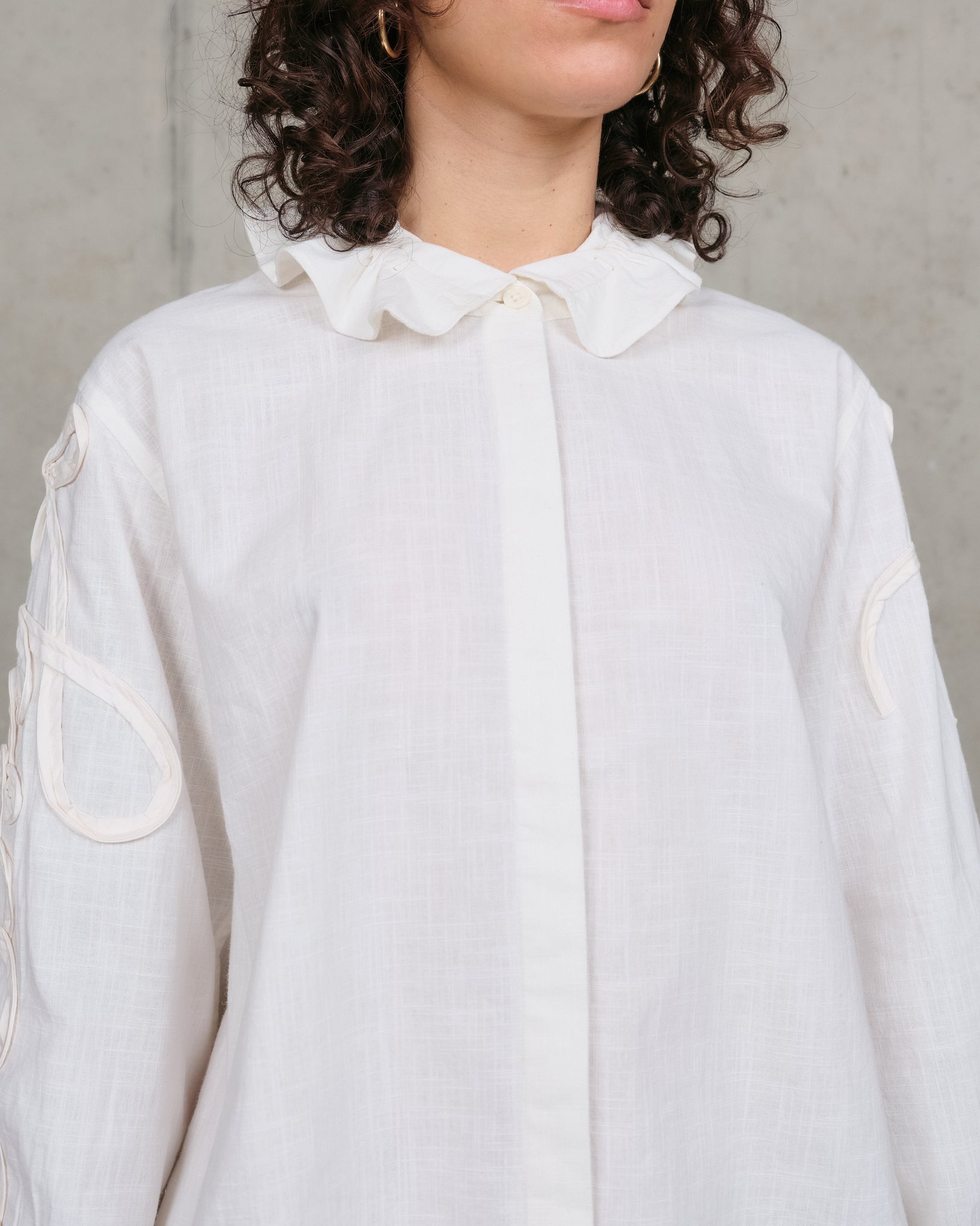 Ella Blouse - Ecru Story