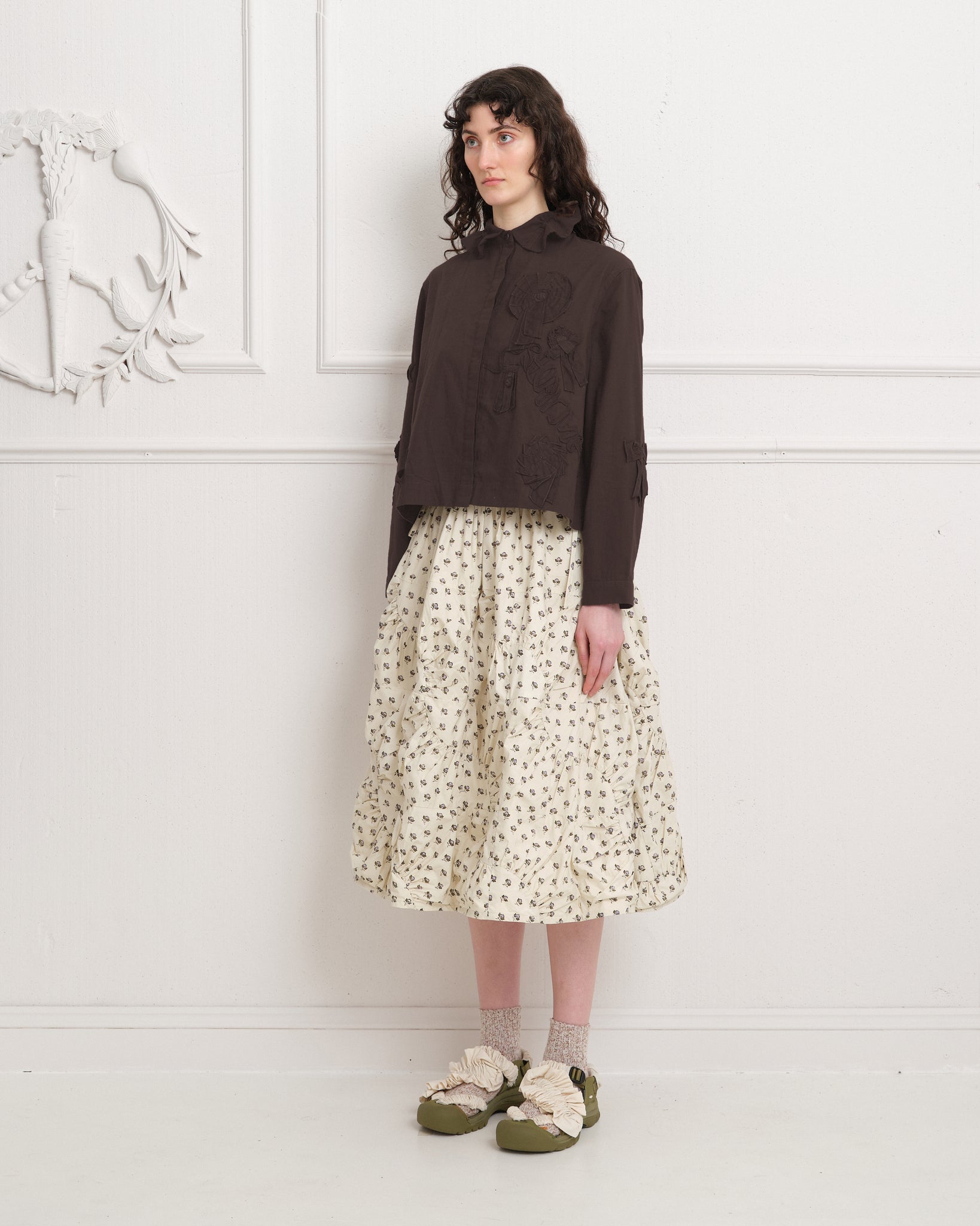 Ella Blouse - Espresso Kindness