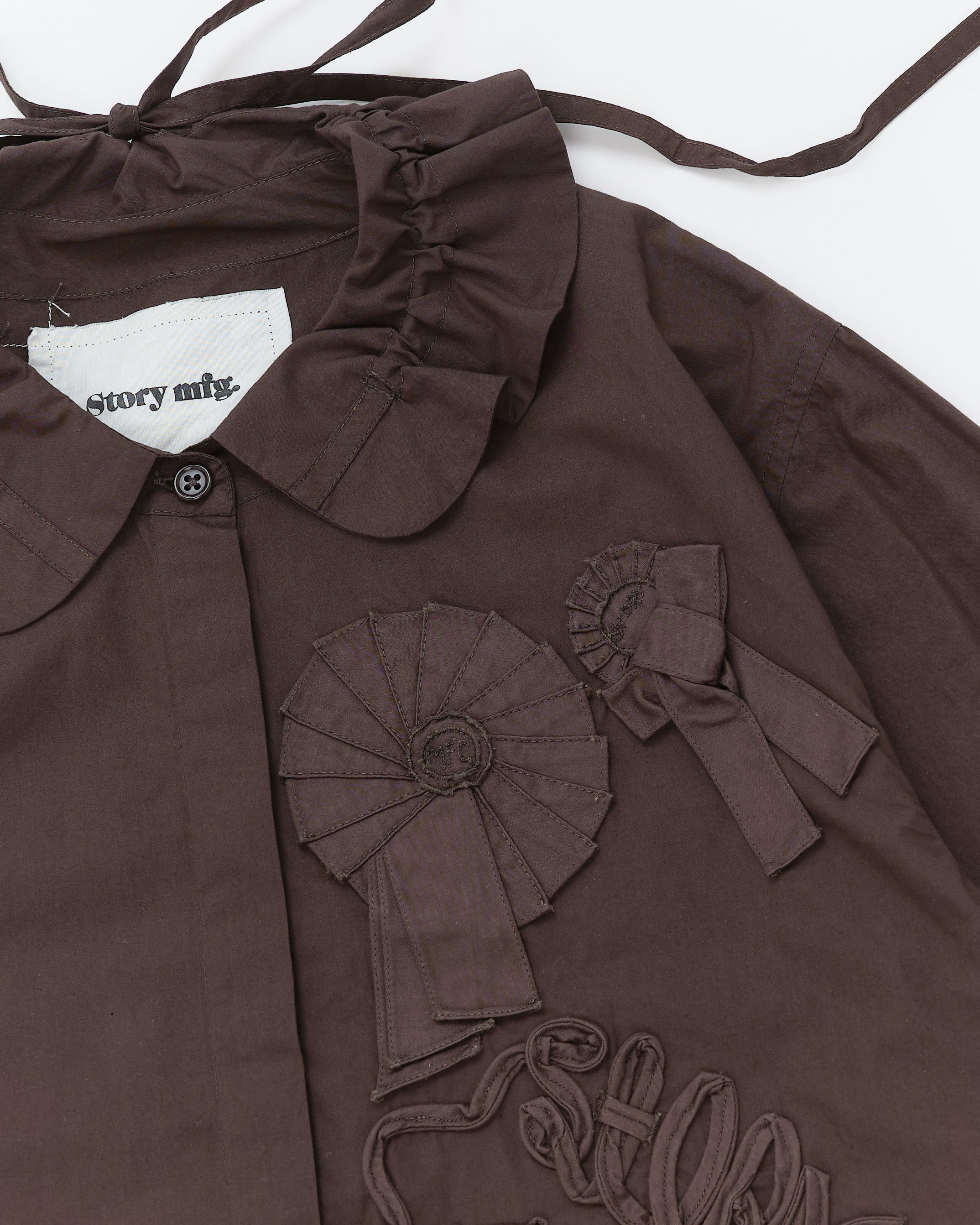 Ella Blouse - Espresso Kindness – Story mfg.