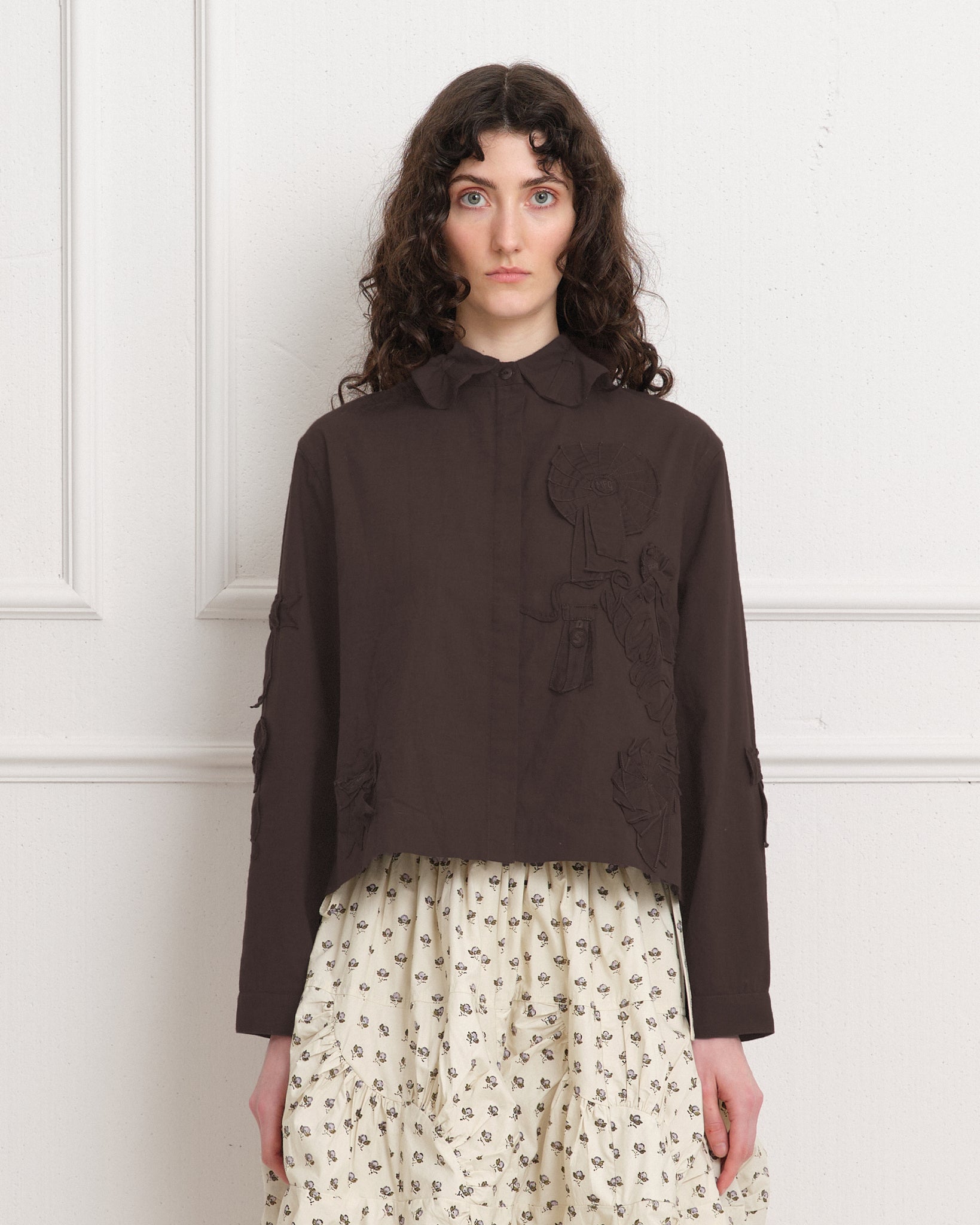 Ella Blouse - Espresso Kindness
