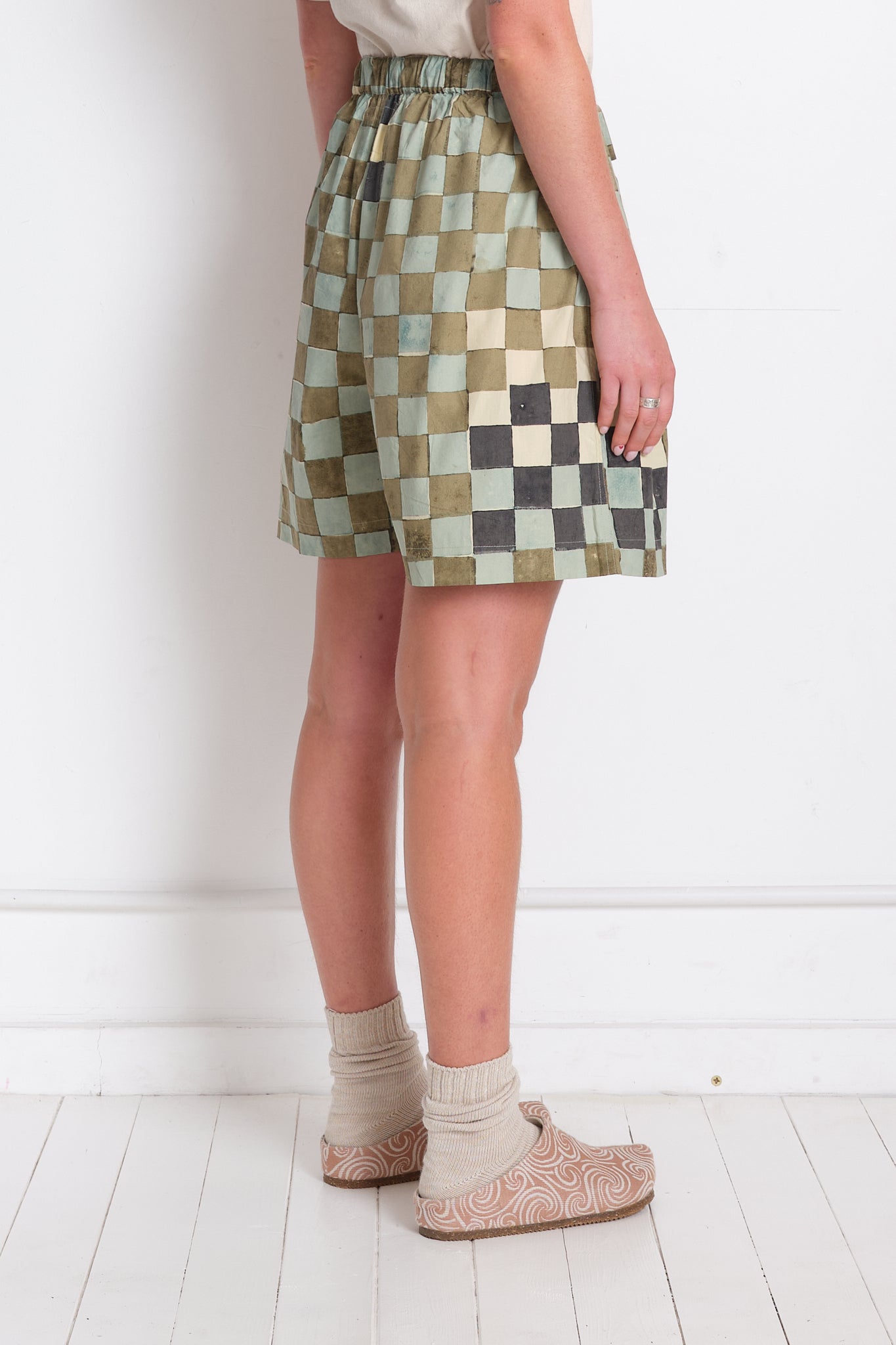 Bridge Shorts -  Indigo Checker