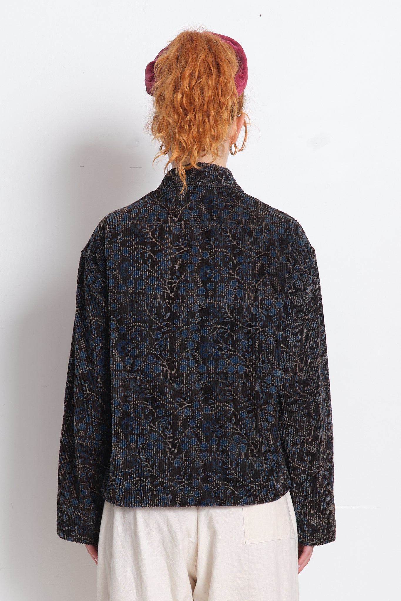 Short On Time Jacket  - Black Herbal Double Date