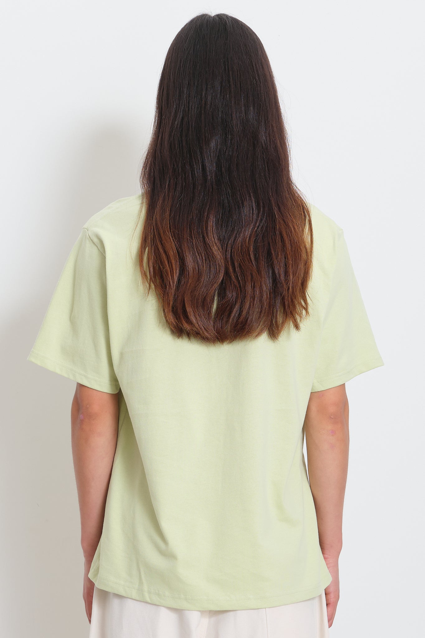 Recycled Cotton SS Tee - Pistachio Bugs