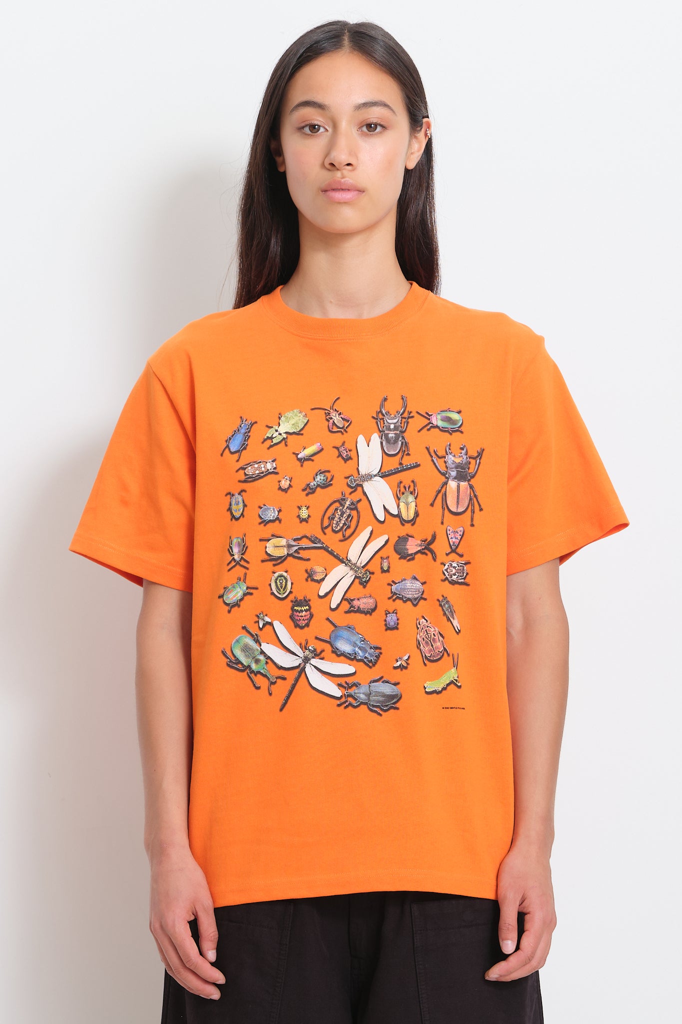 Recycled Cotton SS Tee - Golden Poppy Bugs