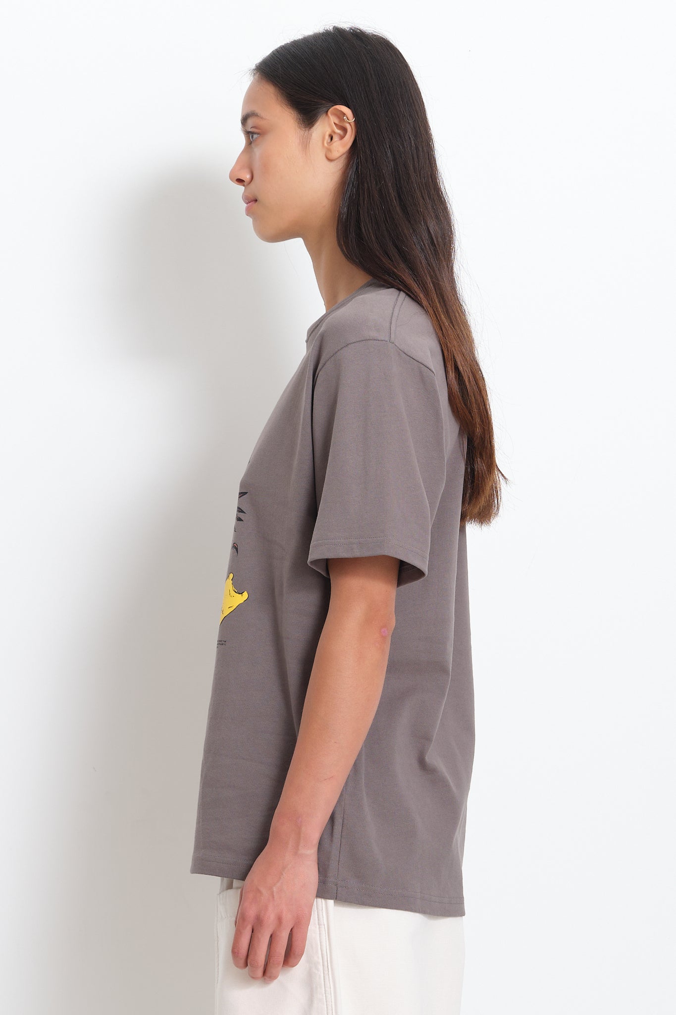 Recycled Cotton SS Tee - Washed Black Duckman