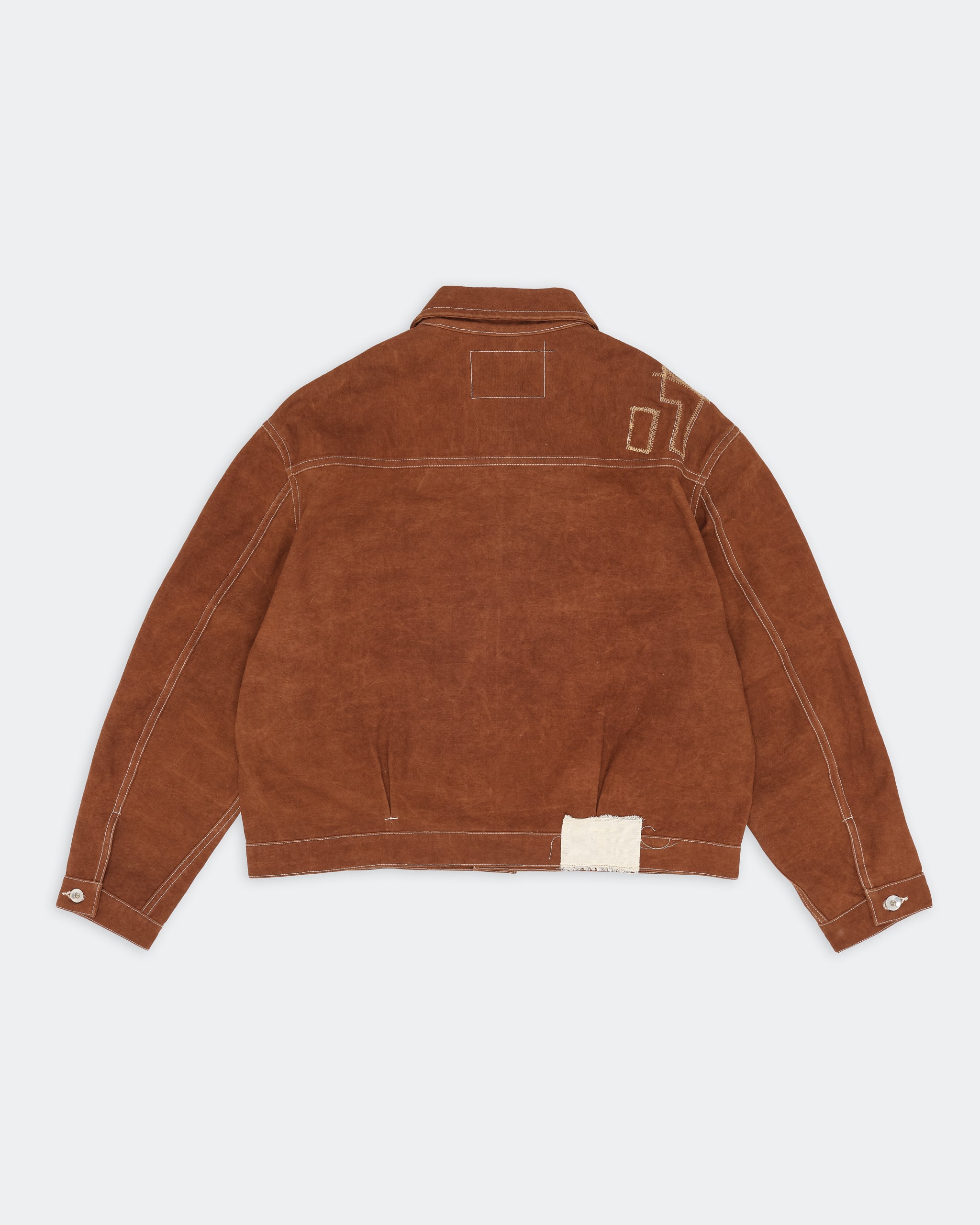 Ever Jacket - Brown Canvas Repair – Story mfg.