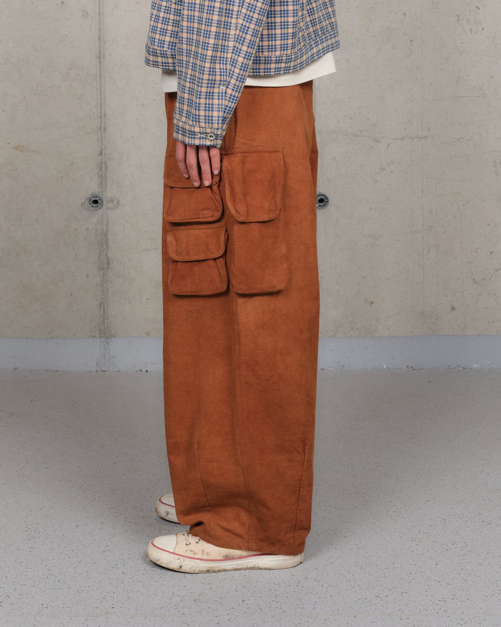 Forager Pants - Bark Brown Slub