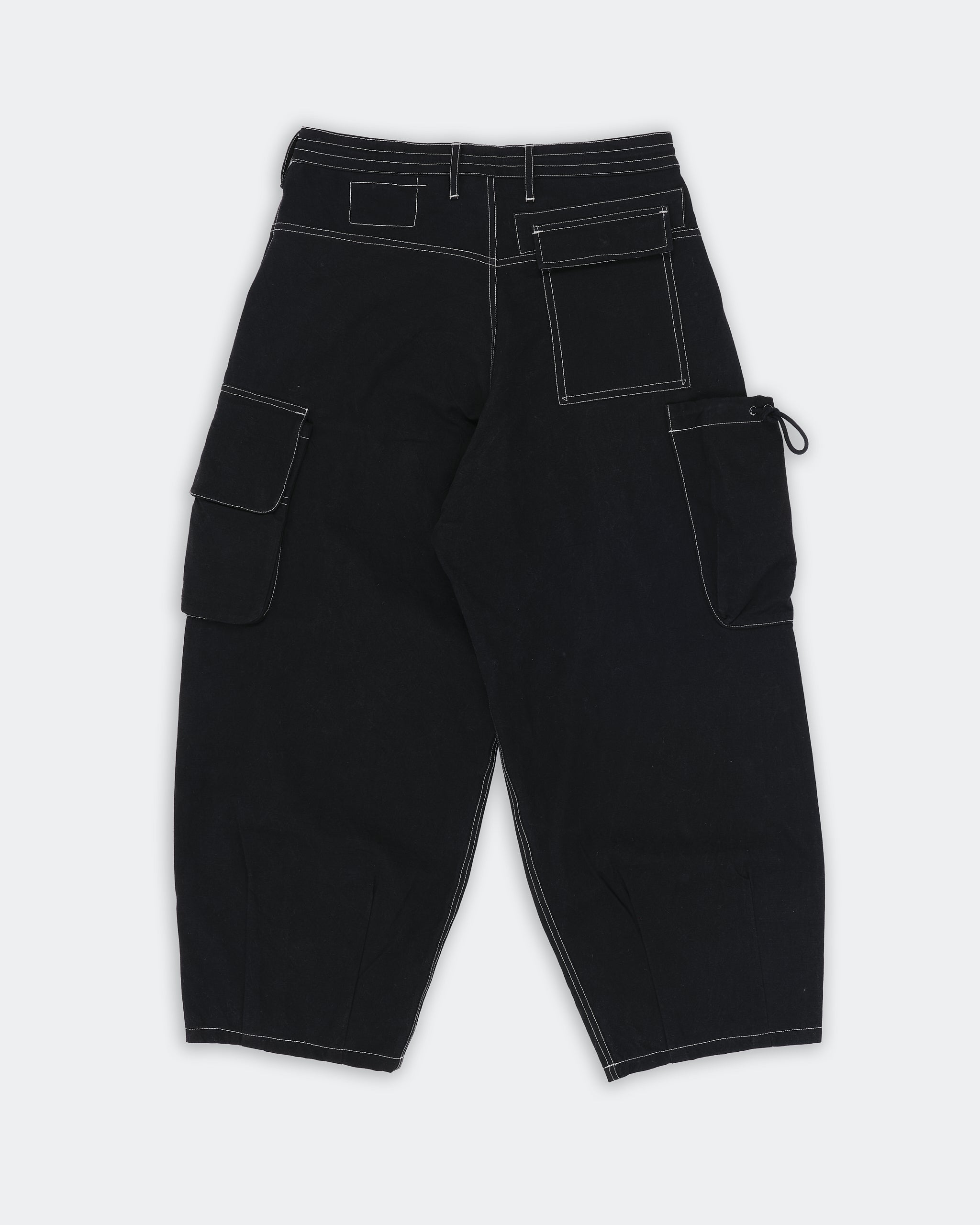 STORY mfg. ストーリーエムエフジー. FORAGER PANTS Forager Pants - Black Contrast Slub – Story mfg.