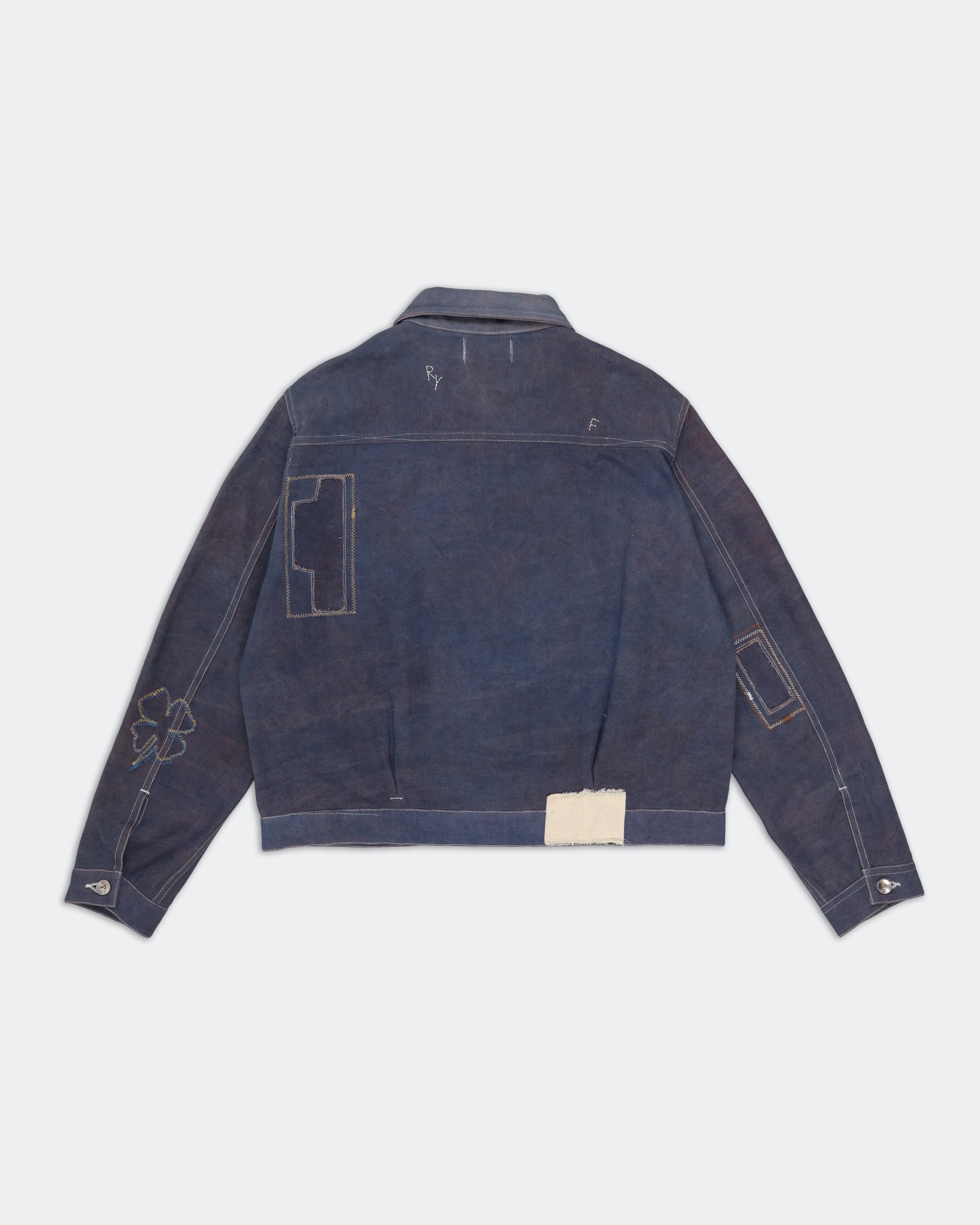 Friday Jacket - Blurple Zig Zag – Story mfg.