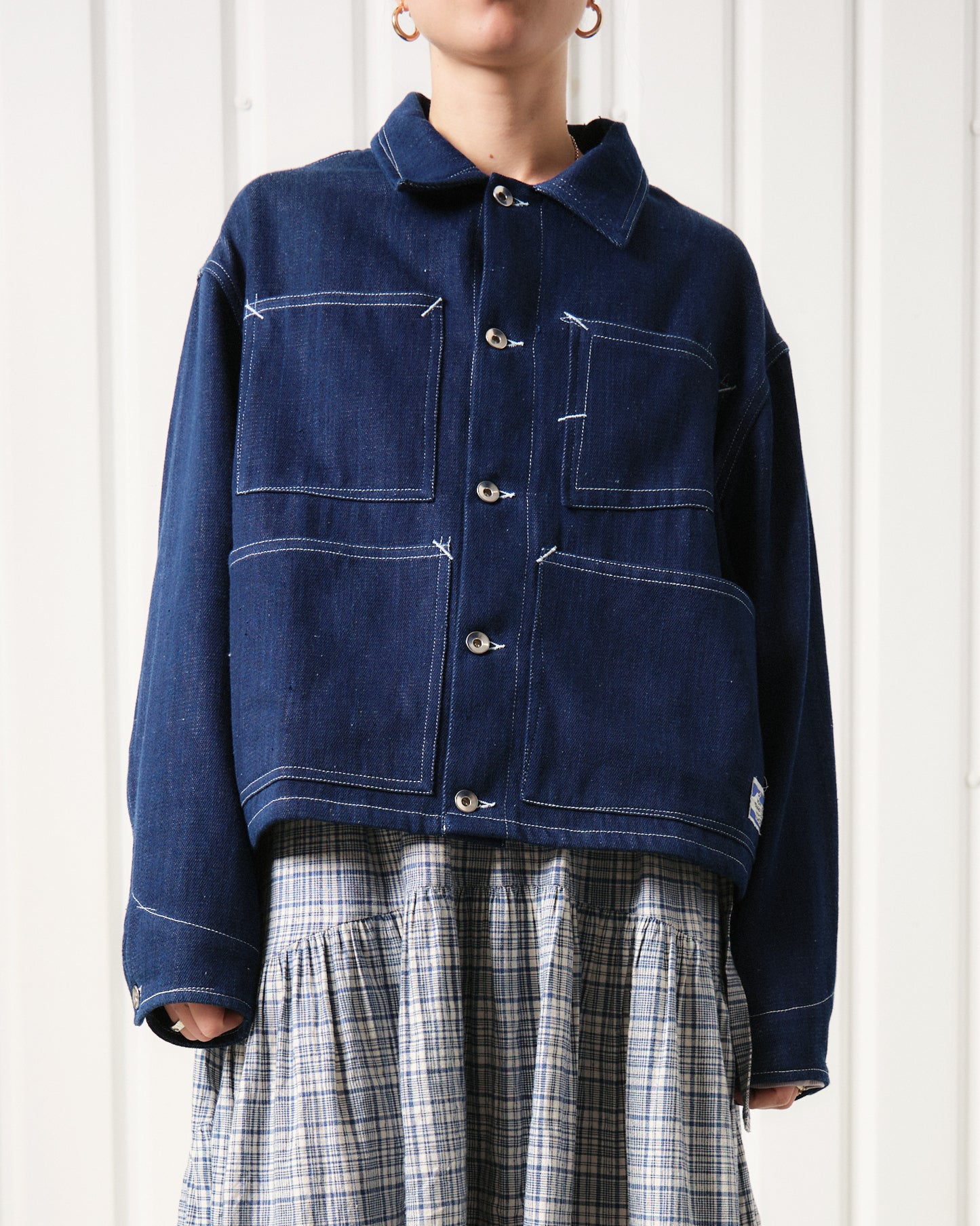 Post Jacket - Indigo Selvedge Denim