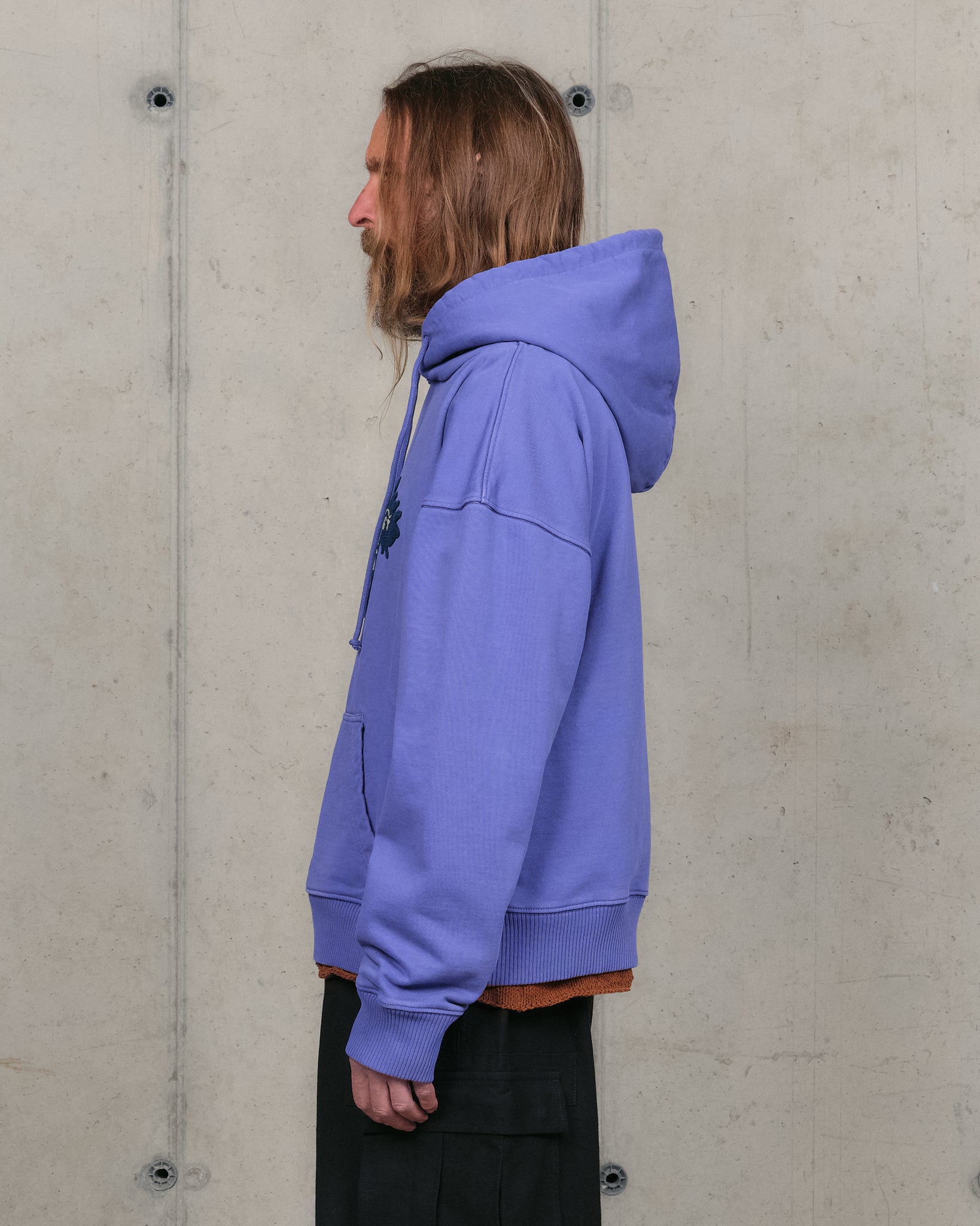 Geo Hoodie - Purple