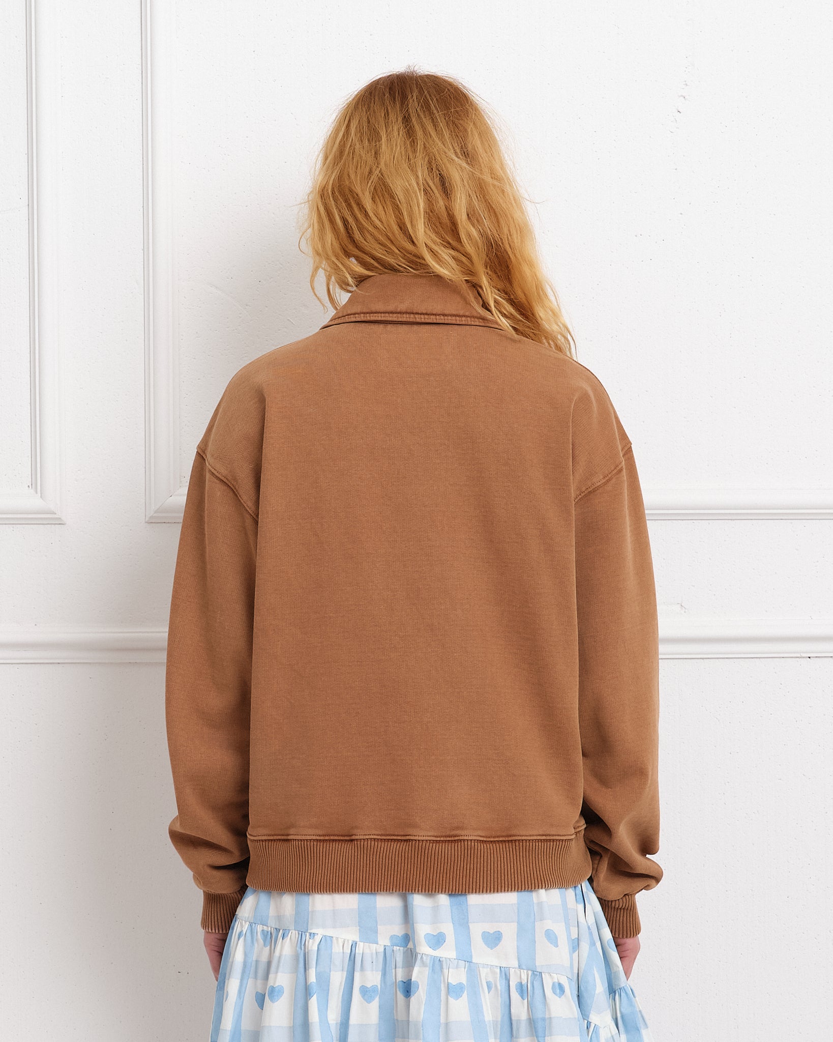 Geo Pullover - Brown