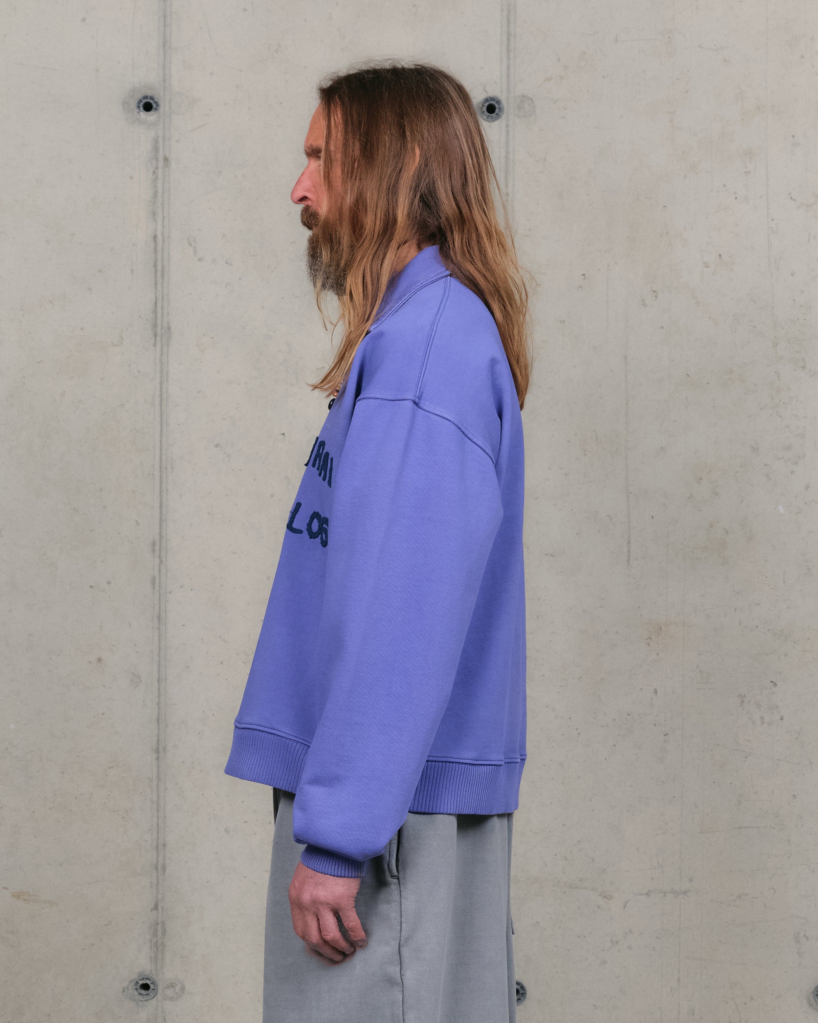 Geo Pullover - Purple