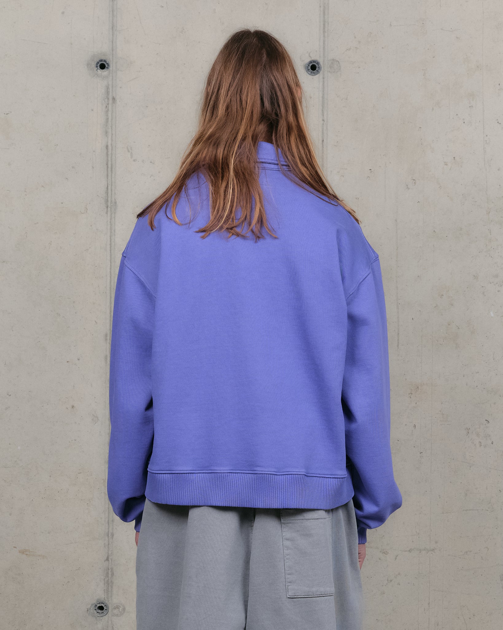 Geo Pullover - Purple