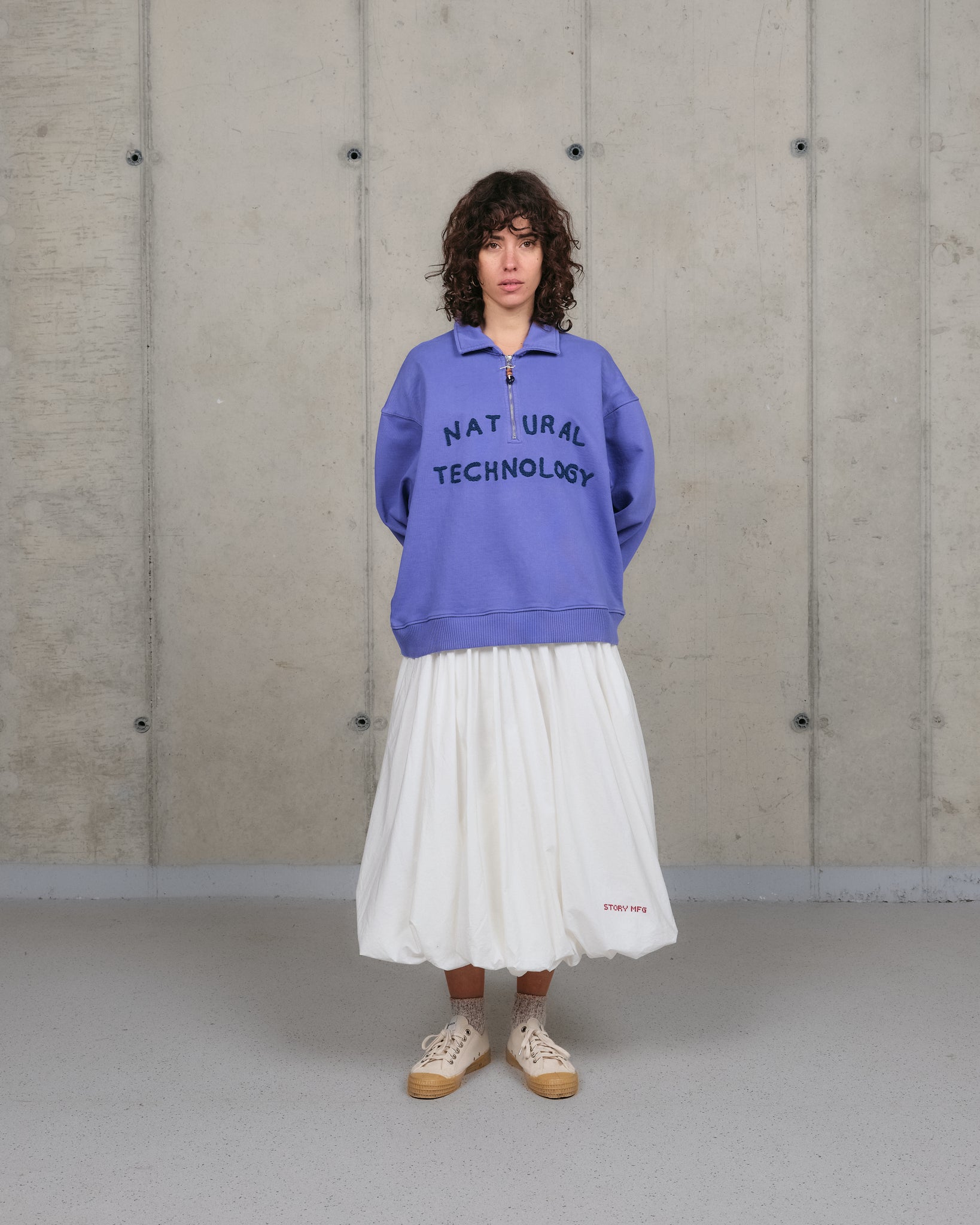 Geo Pullover - Purple