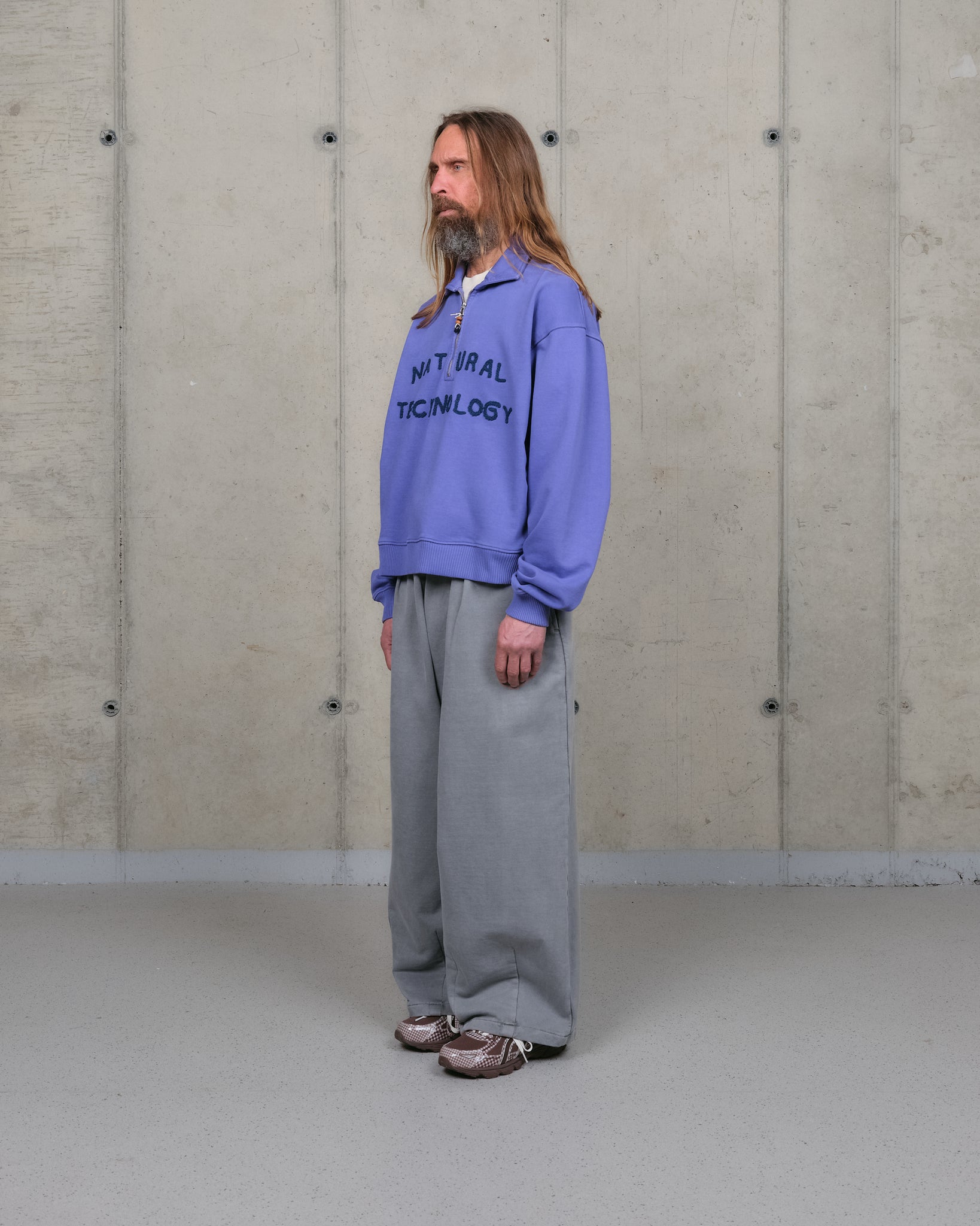 Geo Pullover - Purple