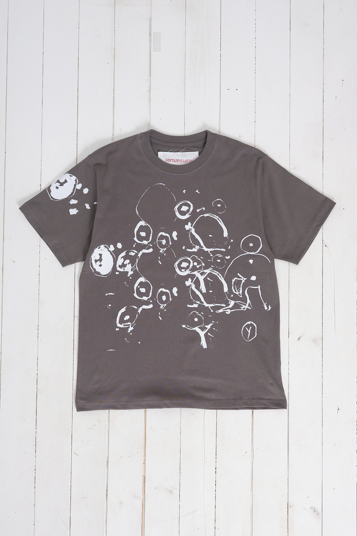 Recycled Cotton SS Tee - Washed Black Lucas Dillon