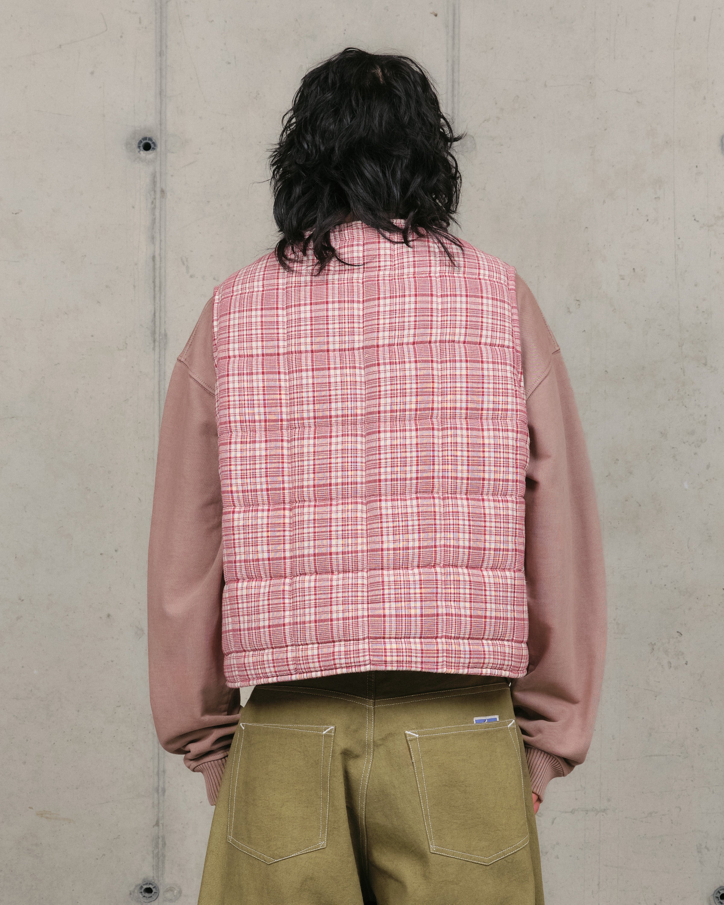 Girolle Vest - Red Check – Story mfg.