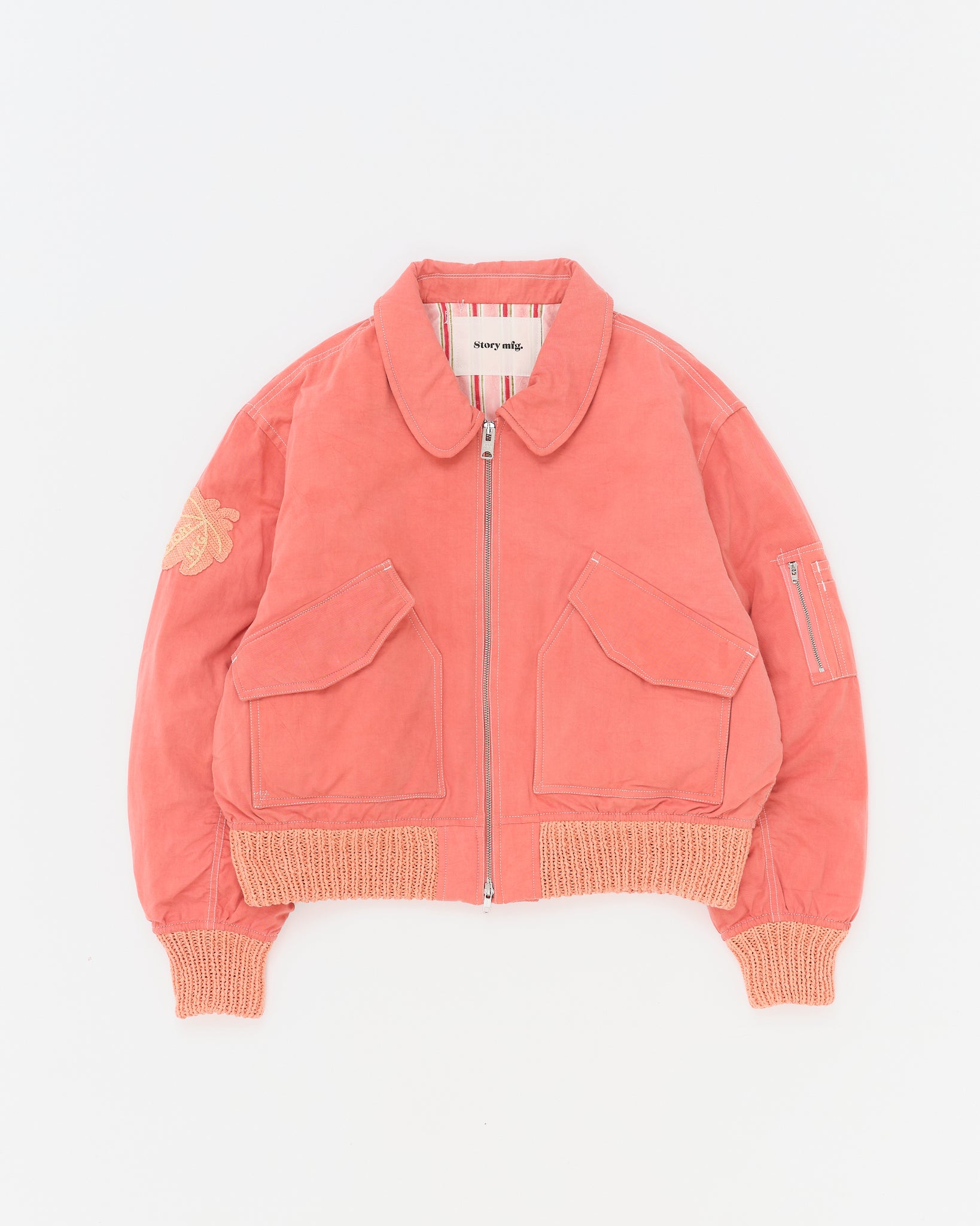 Grain Jacket - Ancient Pink Wonky-Wear