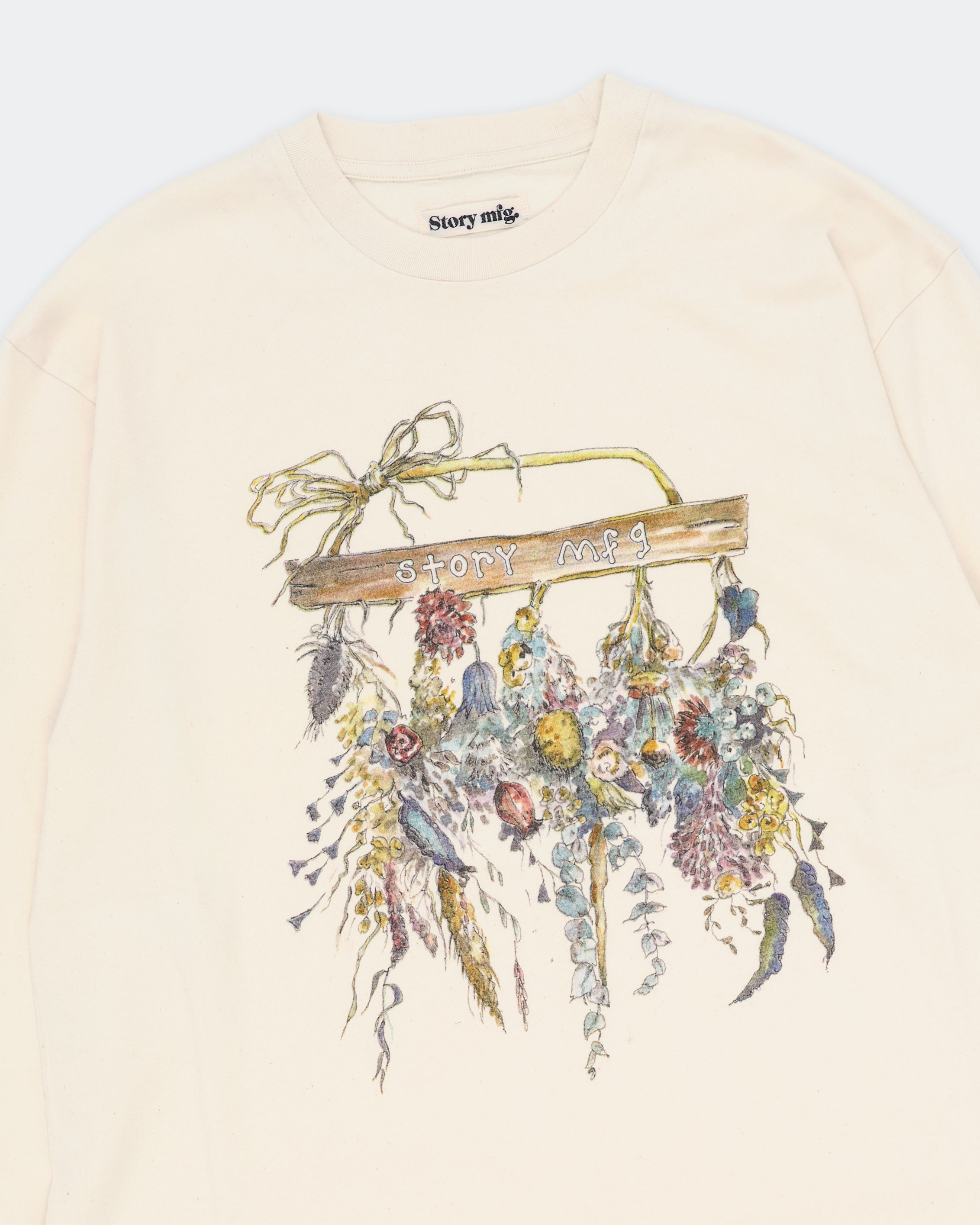 Grateful Tee LS - Wildflowers – Story mfg.