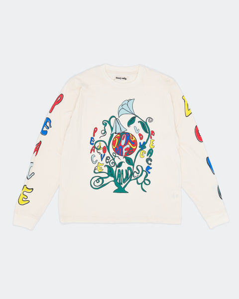 Grateful Tee LS - Peace Plant – Story mfg.