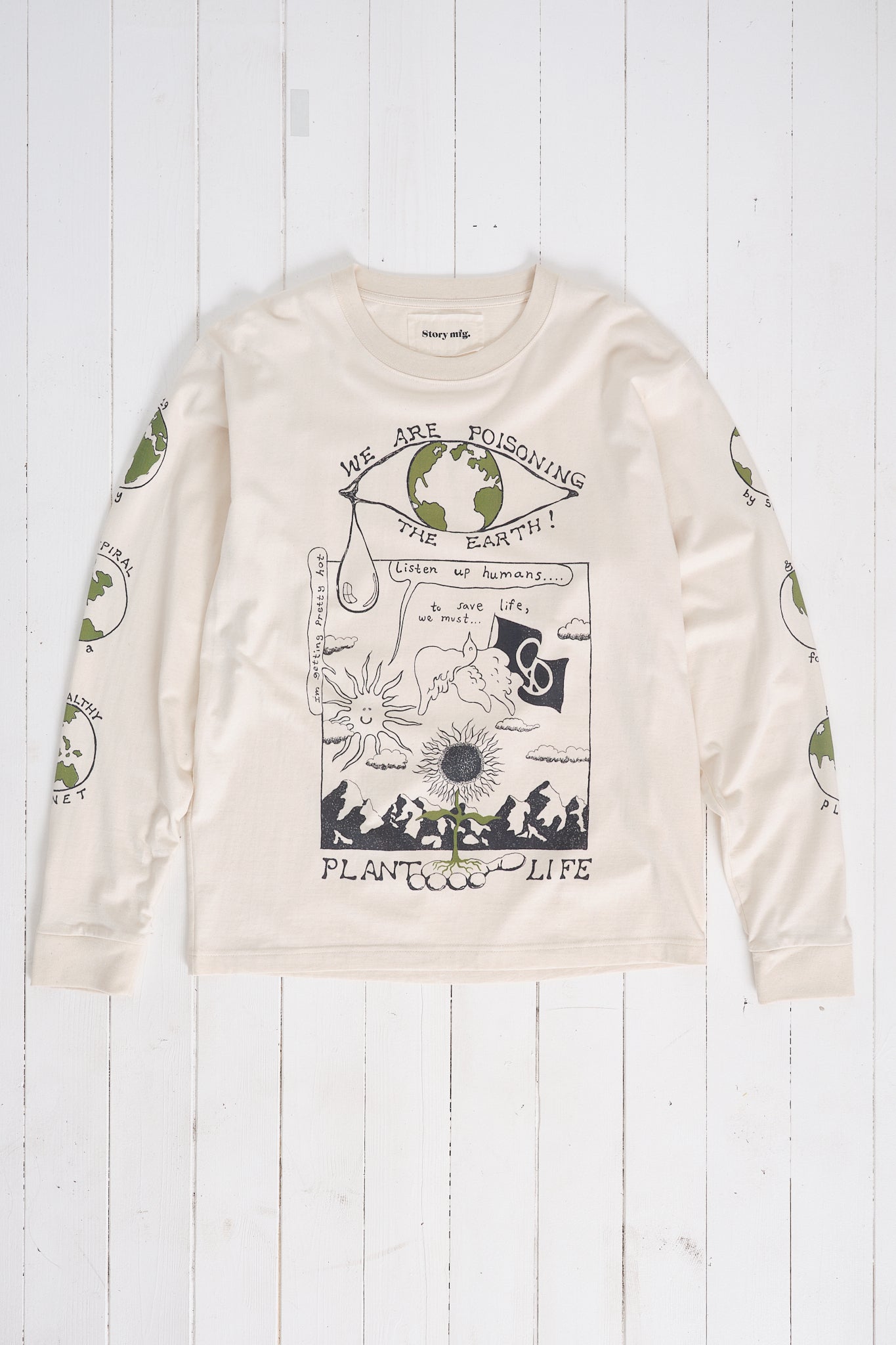 Grateful Tee LS - Plant Life