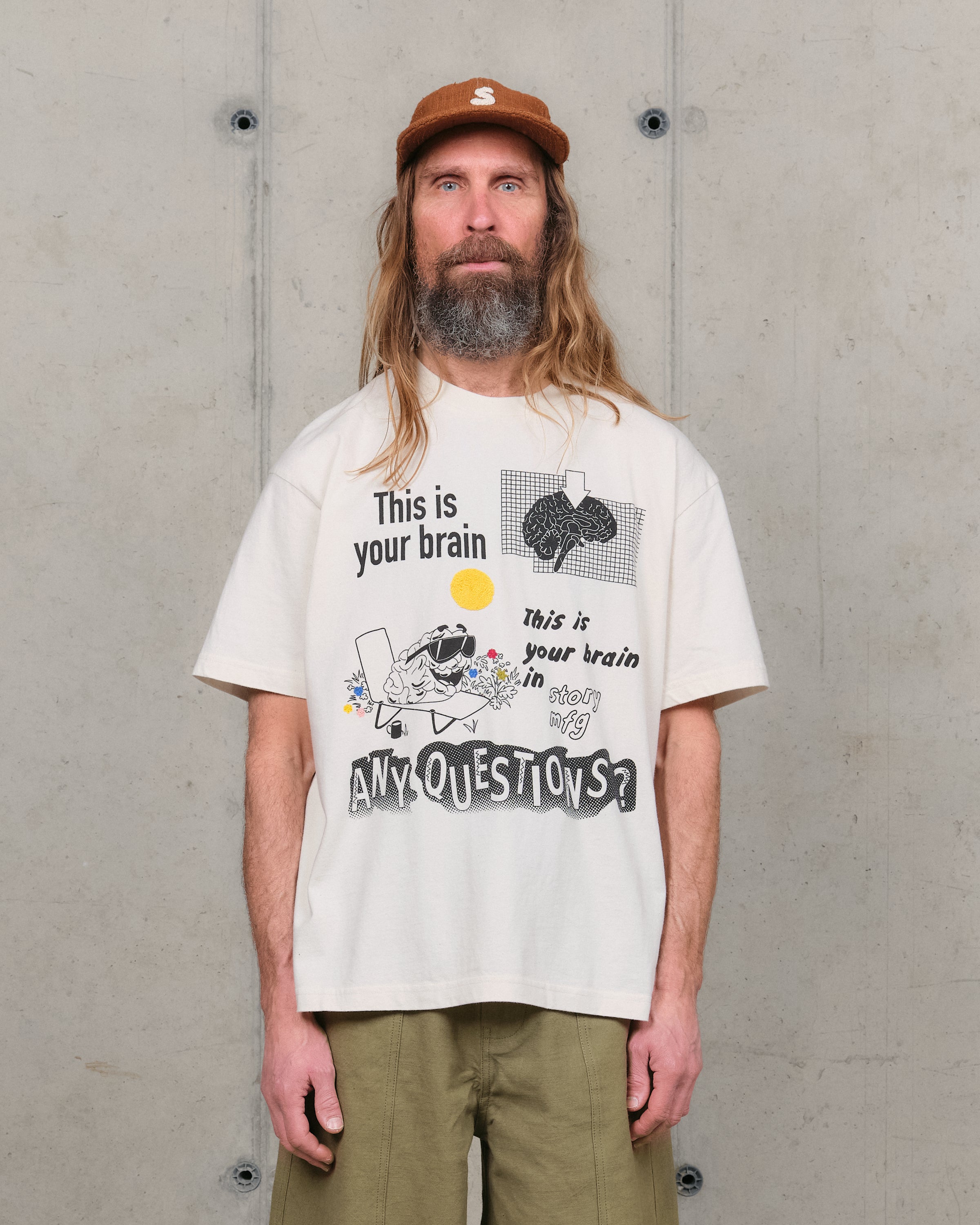 Grateful Tee SS - Ecru Wish You Were Here – Story mfg.