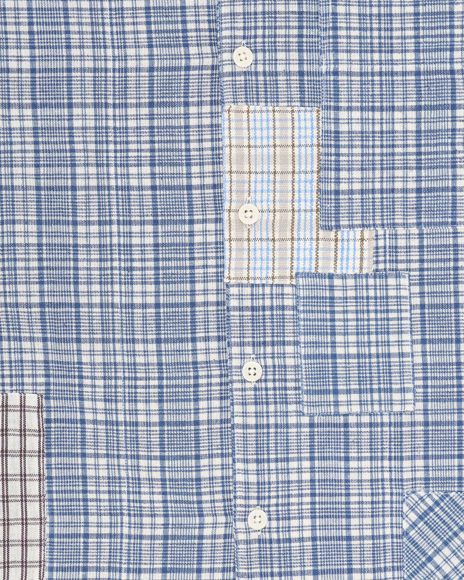 Greetings Shirt LS - Indigo Check Picnic