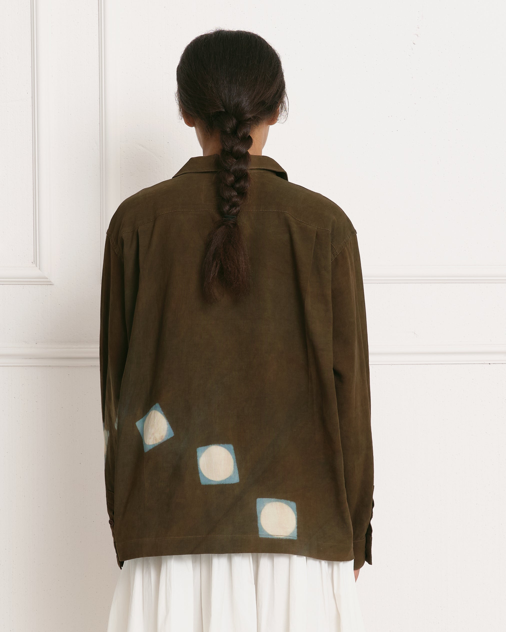 Greetings Shirt LS - Brown Lunar – Story mfg