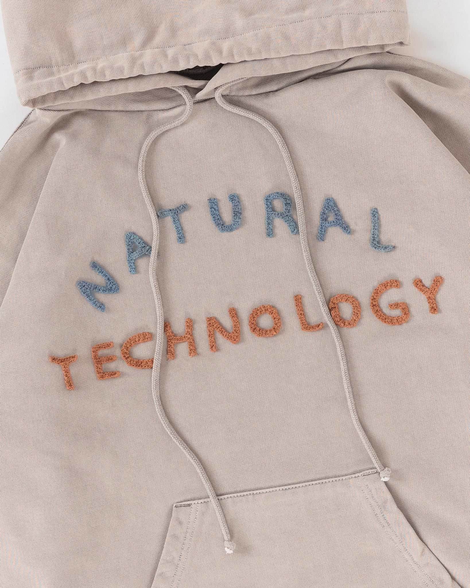 Geo Hoodie - Soft Grey